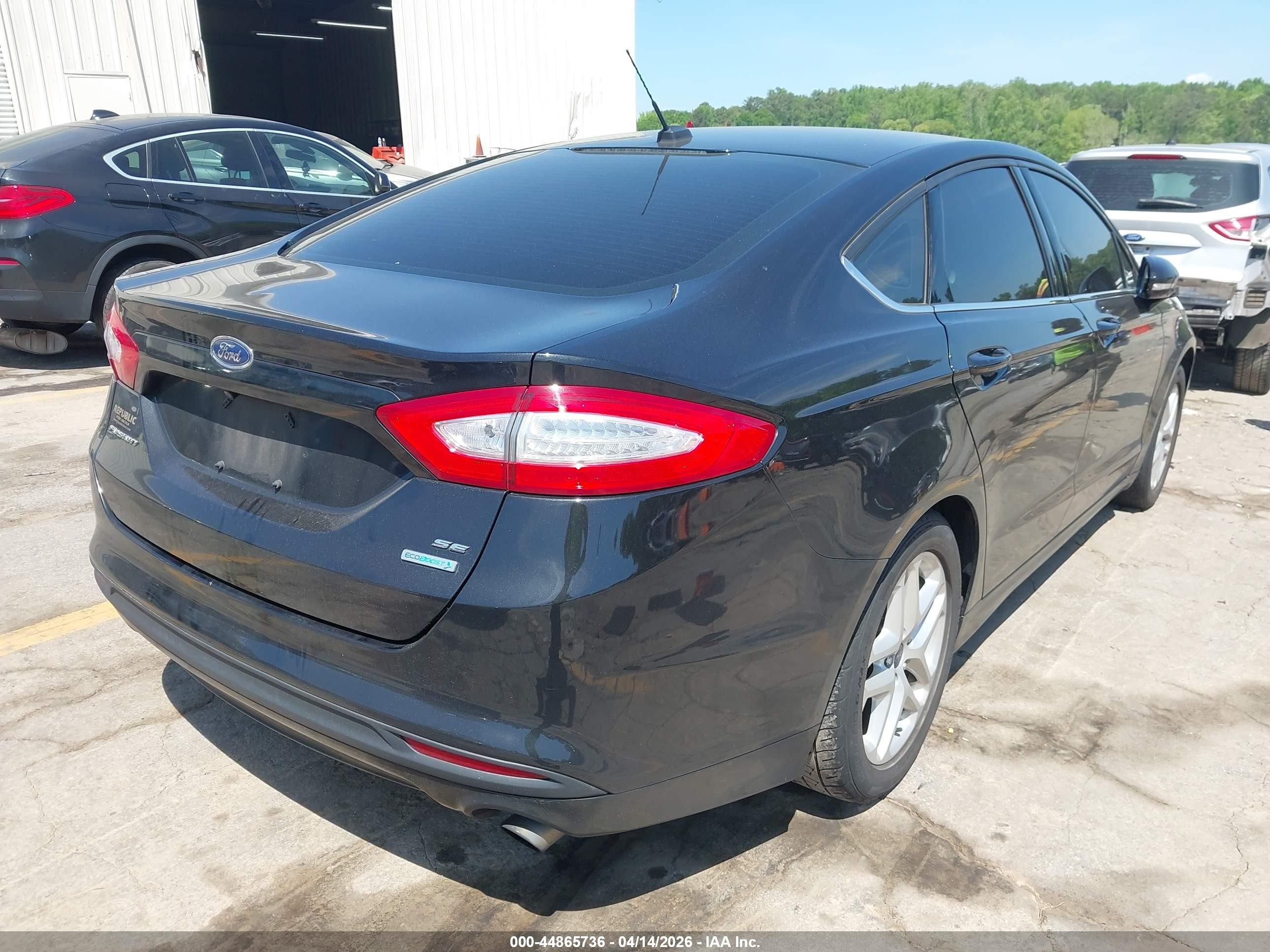 2015 Ford Fusion Se Black vin: 1FA6P0HD4F5131737