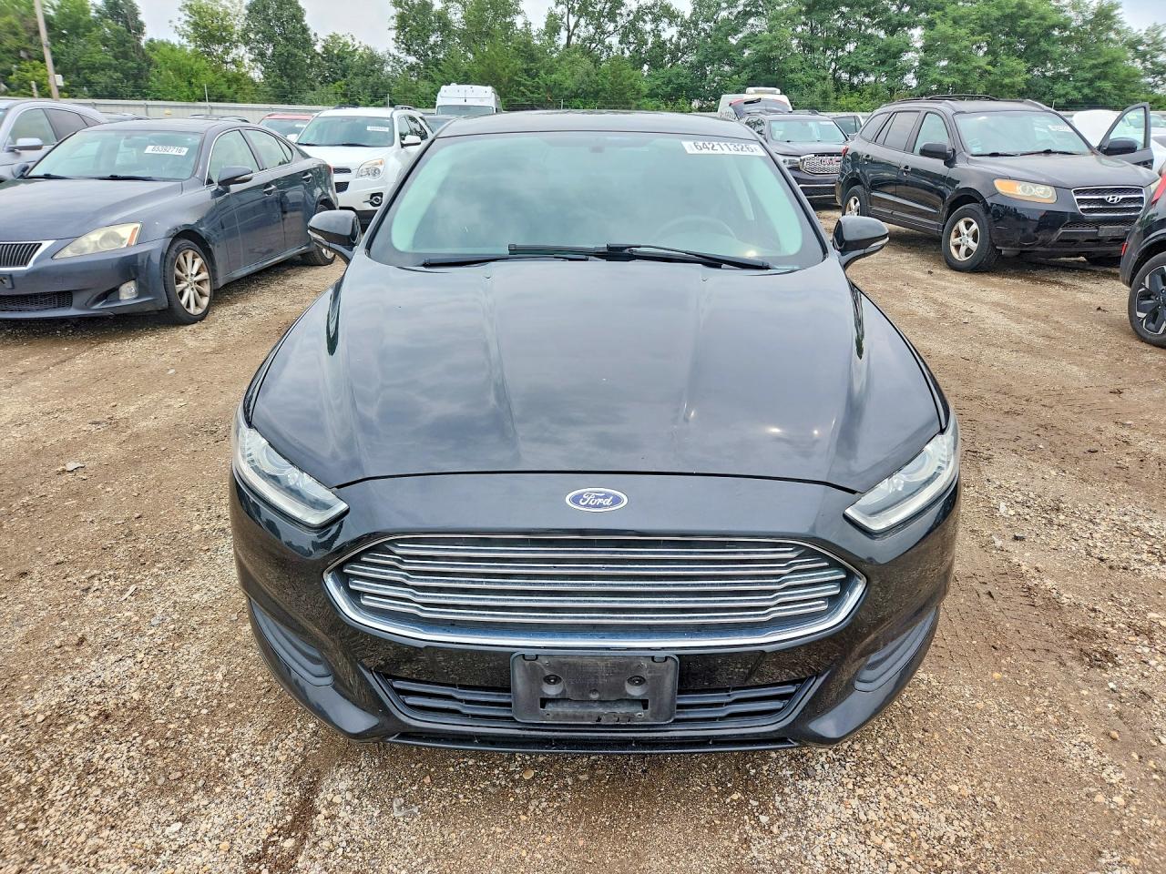 2014 Ford Fusion Se Black vin: 1FA6P0HD5E5374651