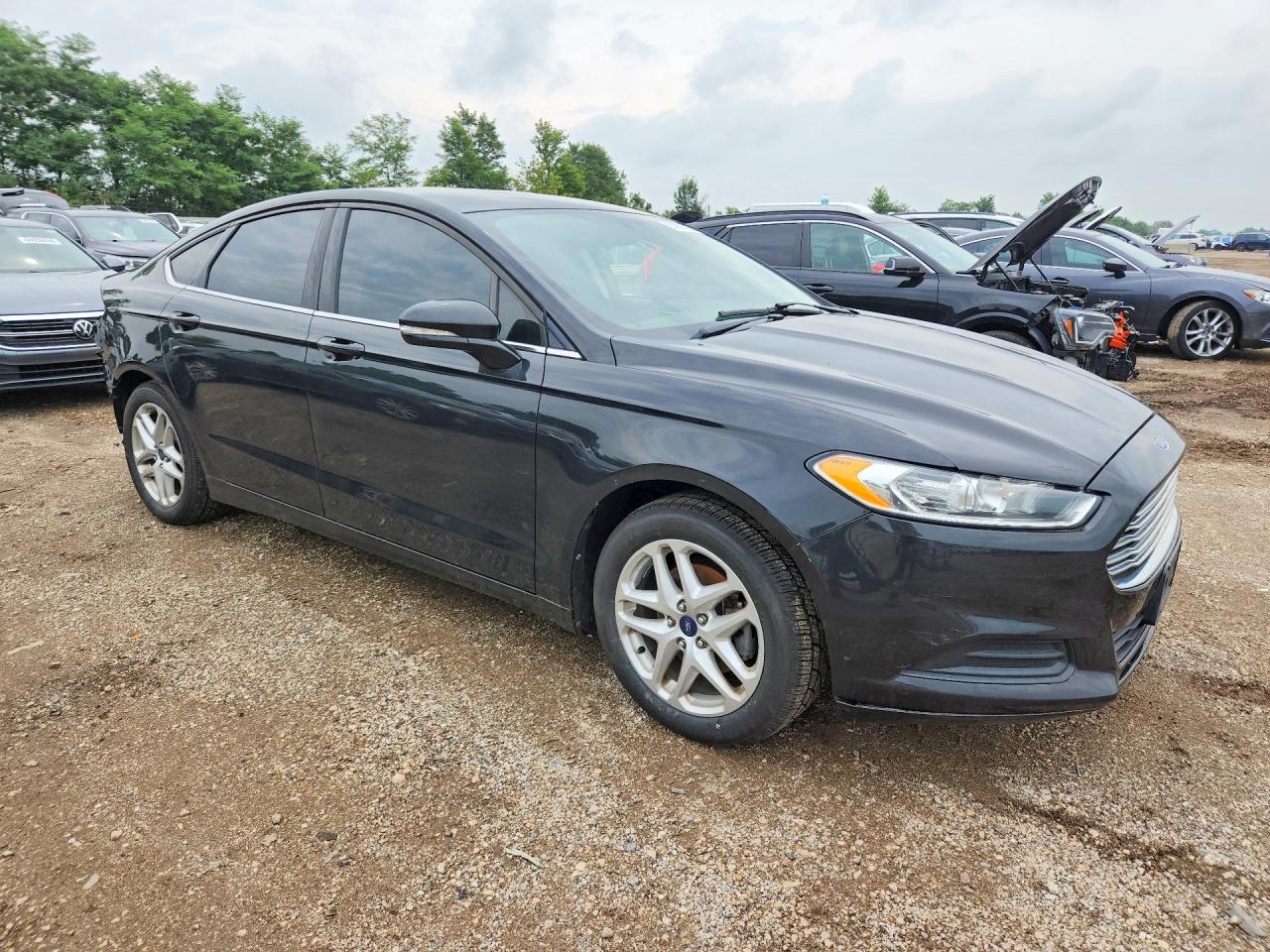2014 Ford Fusion Se Black vin: 1FA6P0HD5E5374651