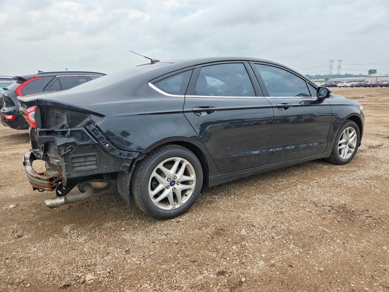2014 Ford Fusion Se Black vin: 1FA6P0HD5E5374651