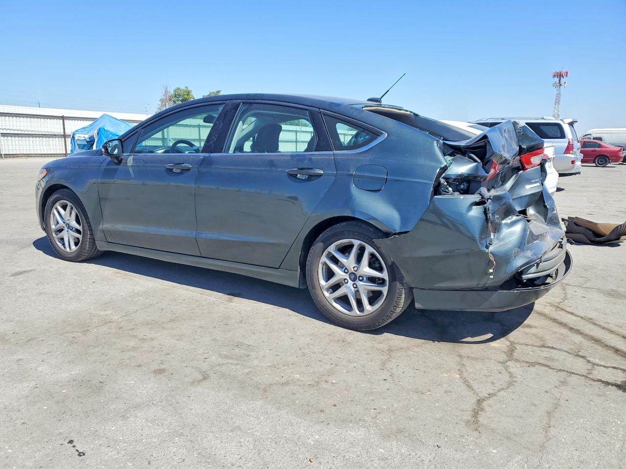 2015 Ford Fusion Se Gray vin: 1FA6P0HD5F5103235