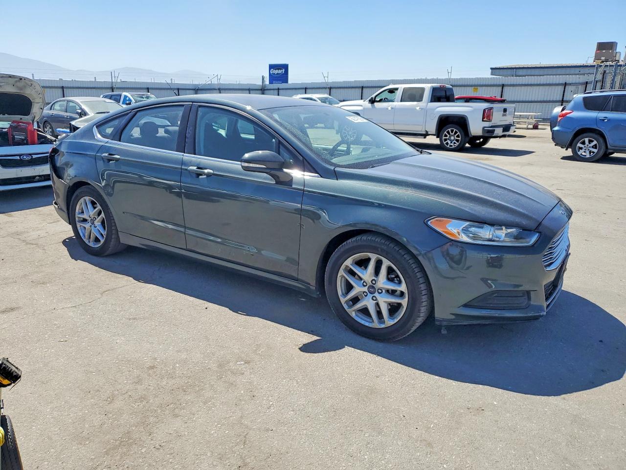 2015 Ford Fusion Se Gray vin: 1FA6P0HD5F5103235