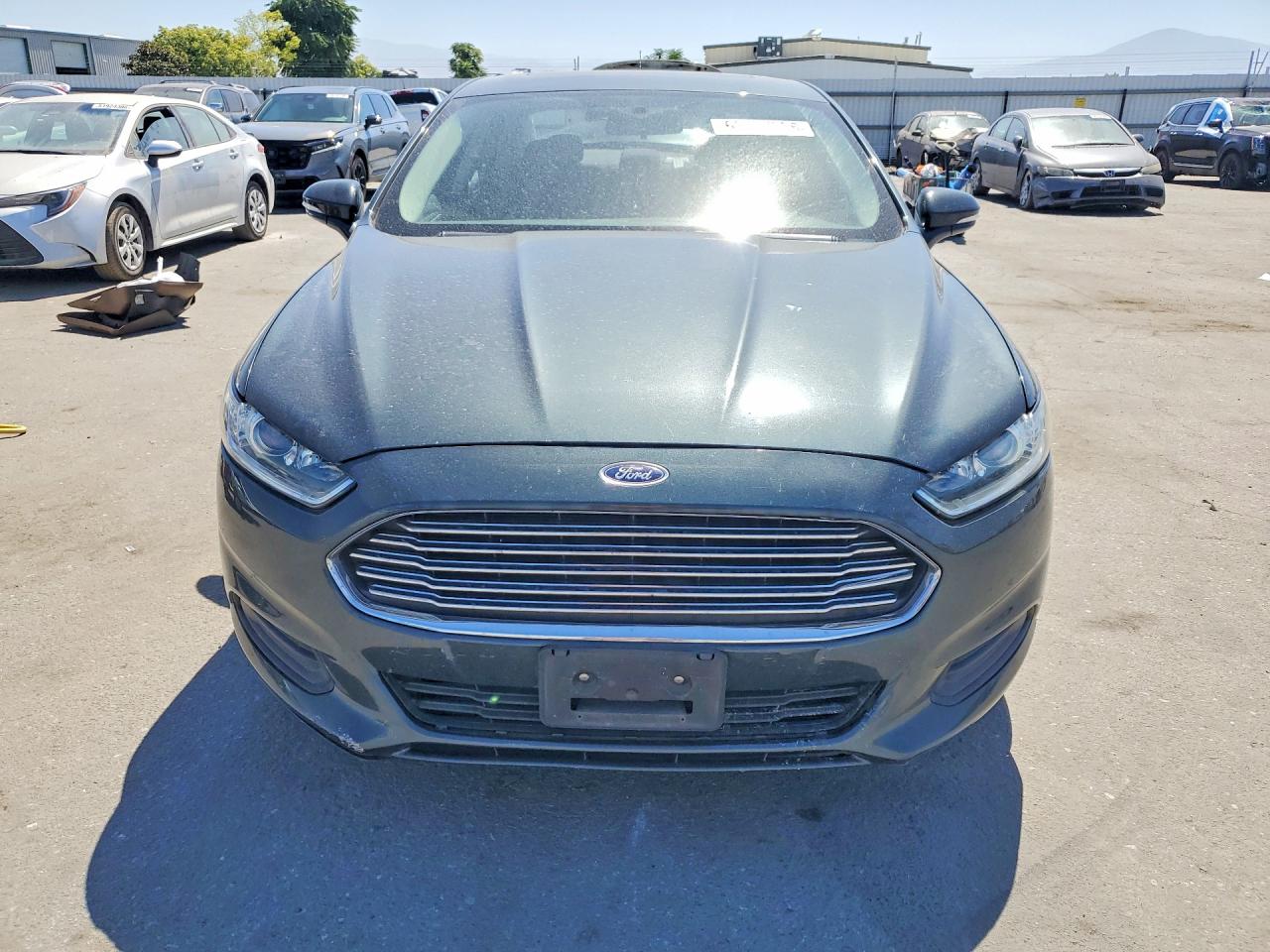 2015 Ford Fusion Se Gray vin: 1FA6P0HD5F5103235