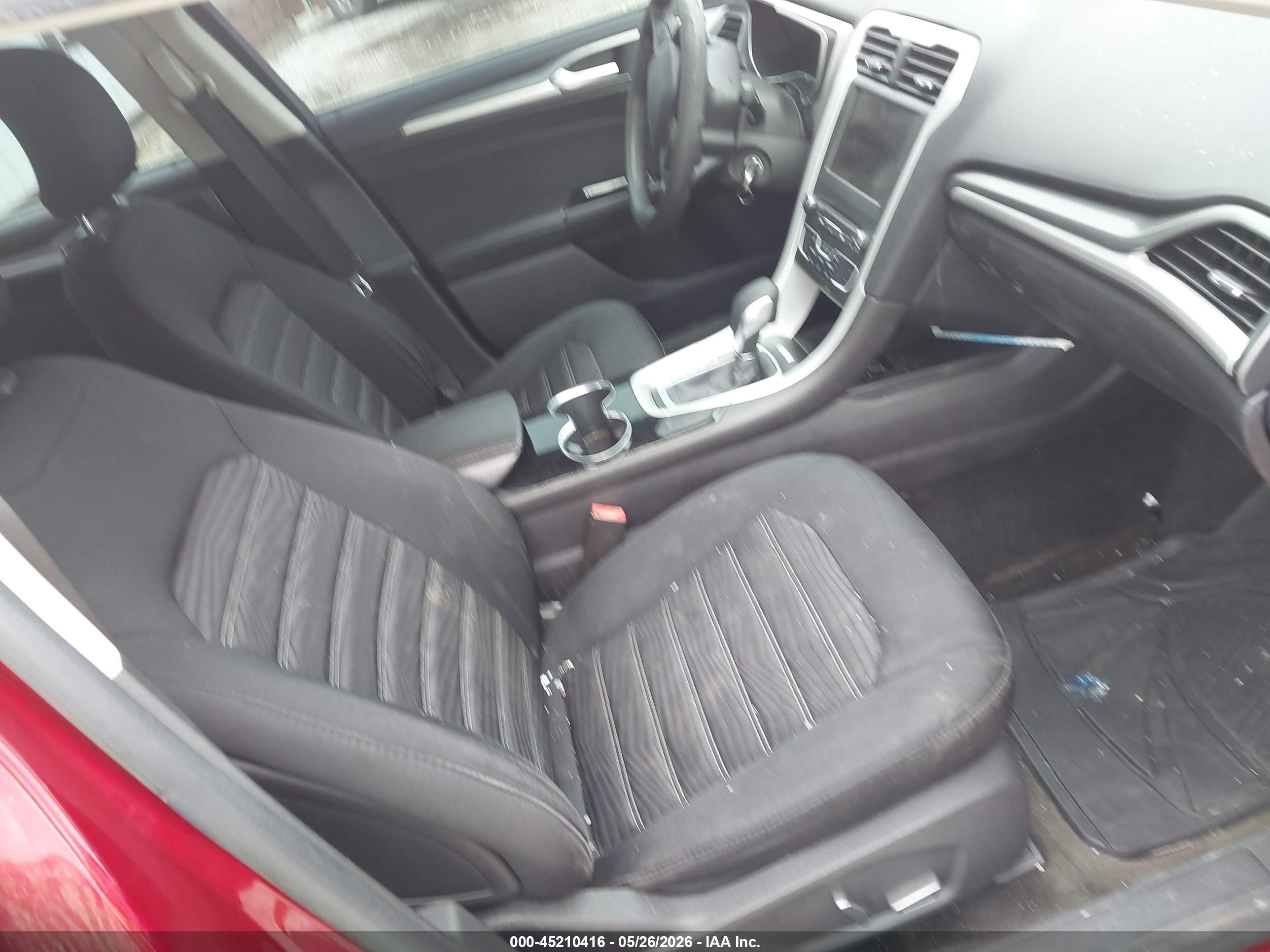 2016 Ford Fusion Se Red vin: 1FA6P0HD5G5117864