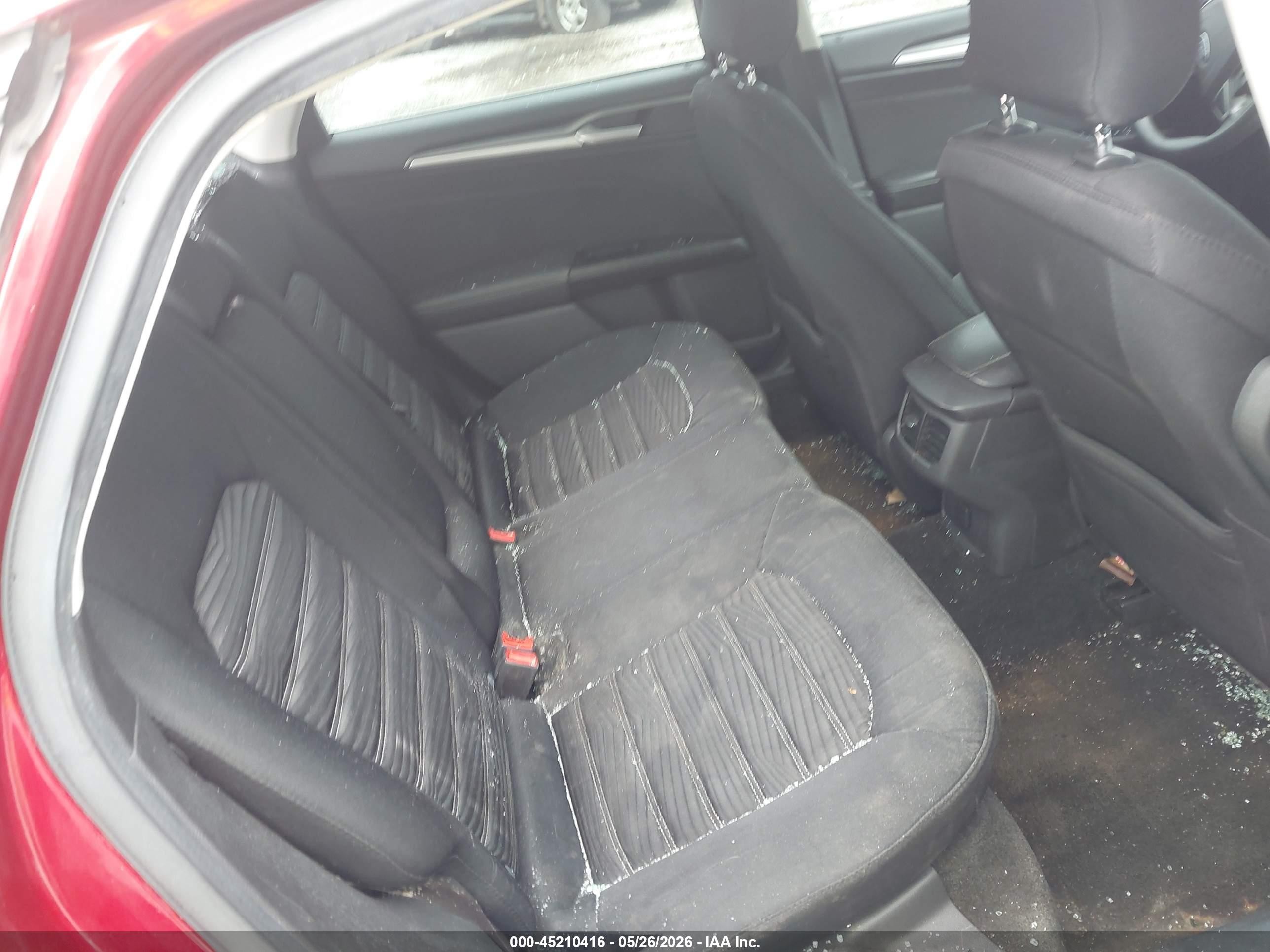 2016 Ford Fusion Se Red vin: 1FA6P0HD5G5117864