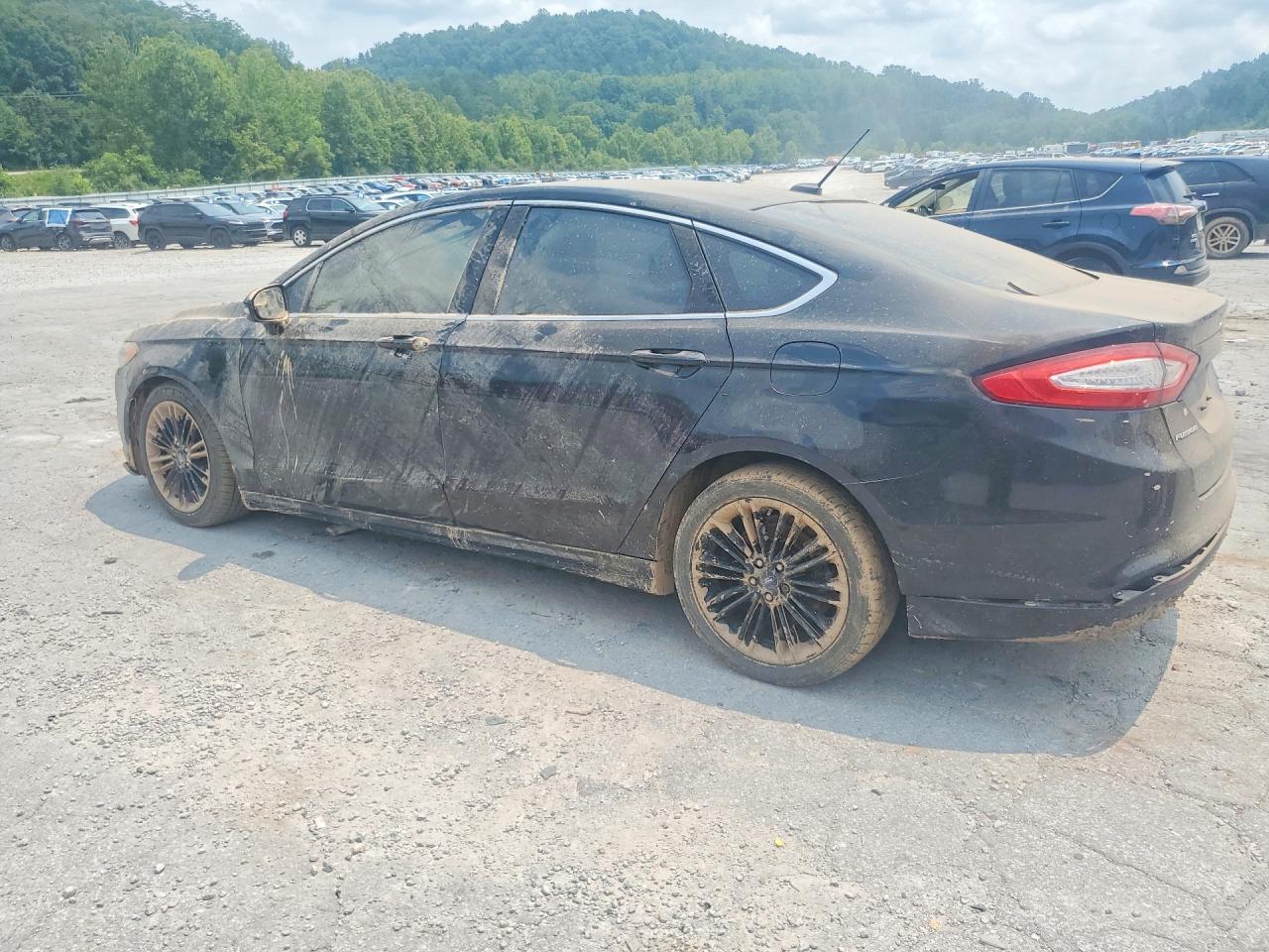 2014 Ford Fusion Se Black vin: 1FA6P0HD6E5363433