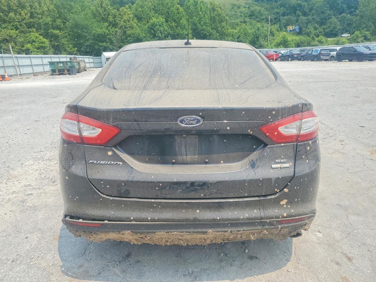 2014 Ford Fusion Se Black vin: 1FA6P0HD6E5363433