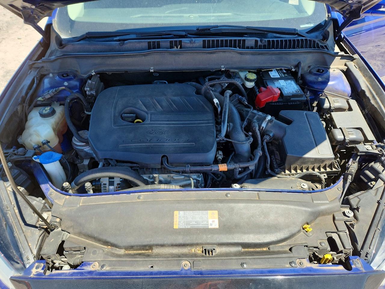 2014 Ford Fusion Se Blue vin: 1FA6P0HD6E5372178