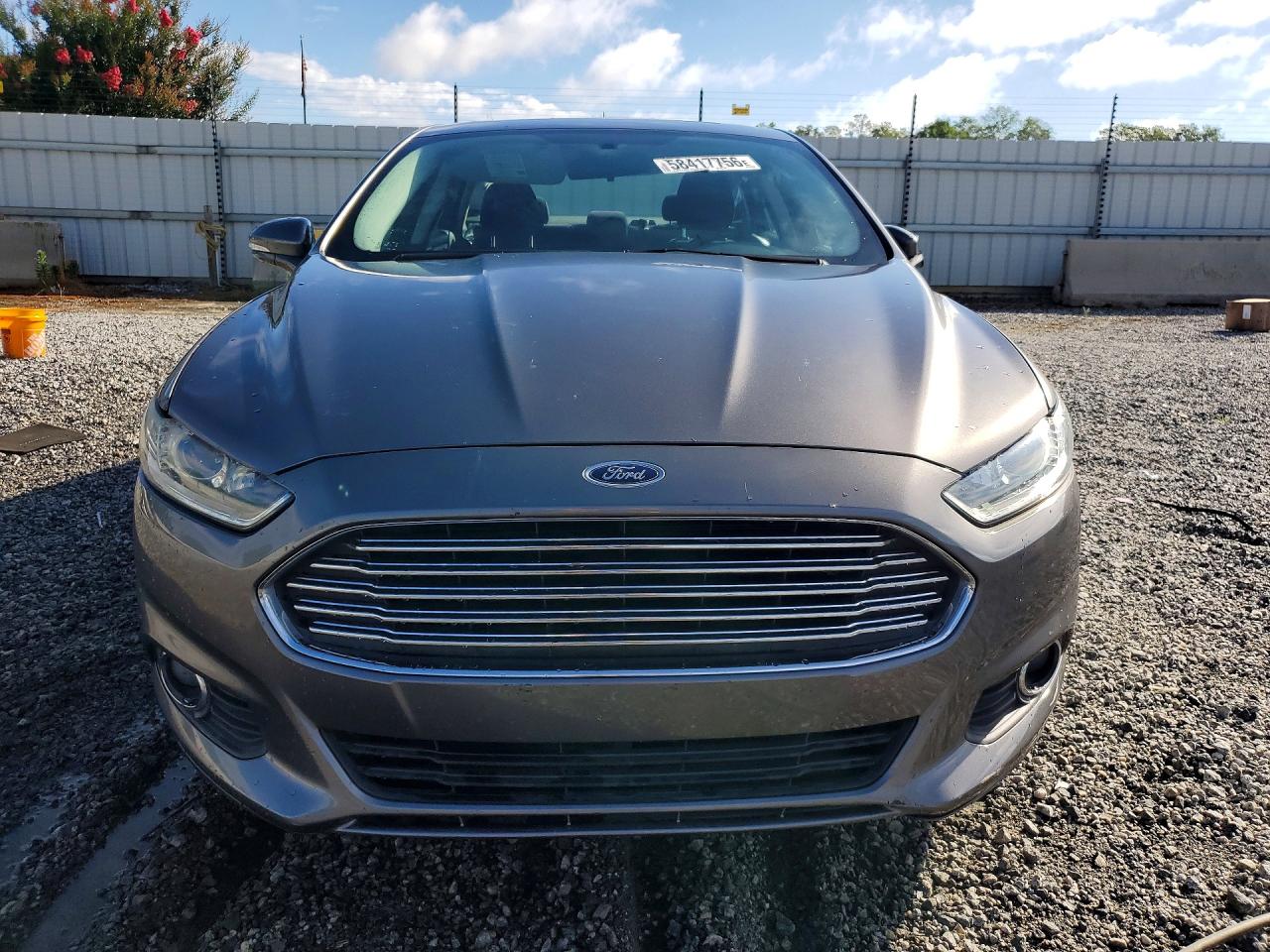2014 Ford Fusion Se Gray vin: 1FA6P0HD6E5374268