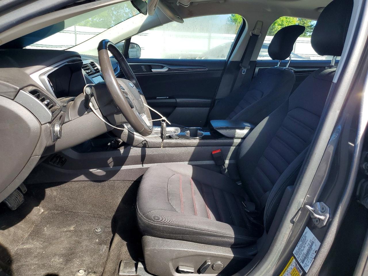 2014 Ford Fusion Se Gray vin: 1FA6P0HD6E5374268