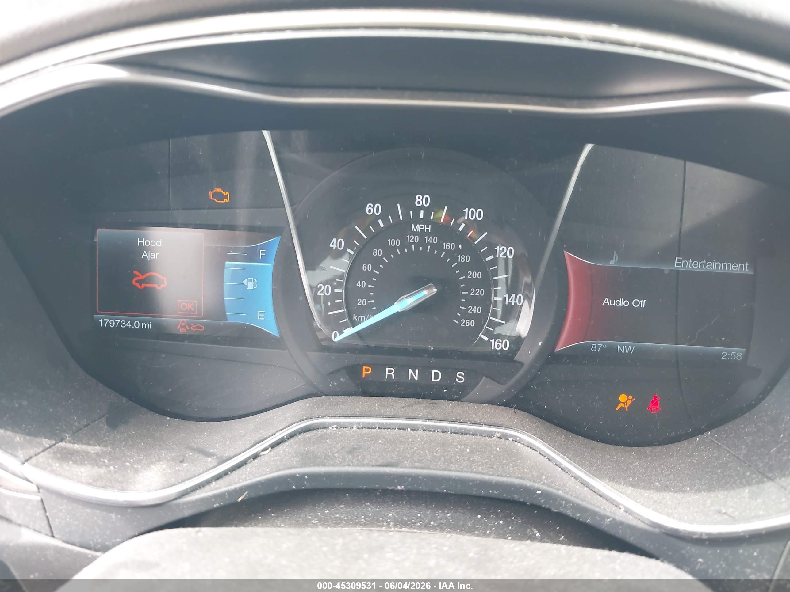 2014 Ford Fusion Se Gray vin: 1FA6P0HD6E5398912