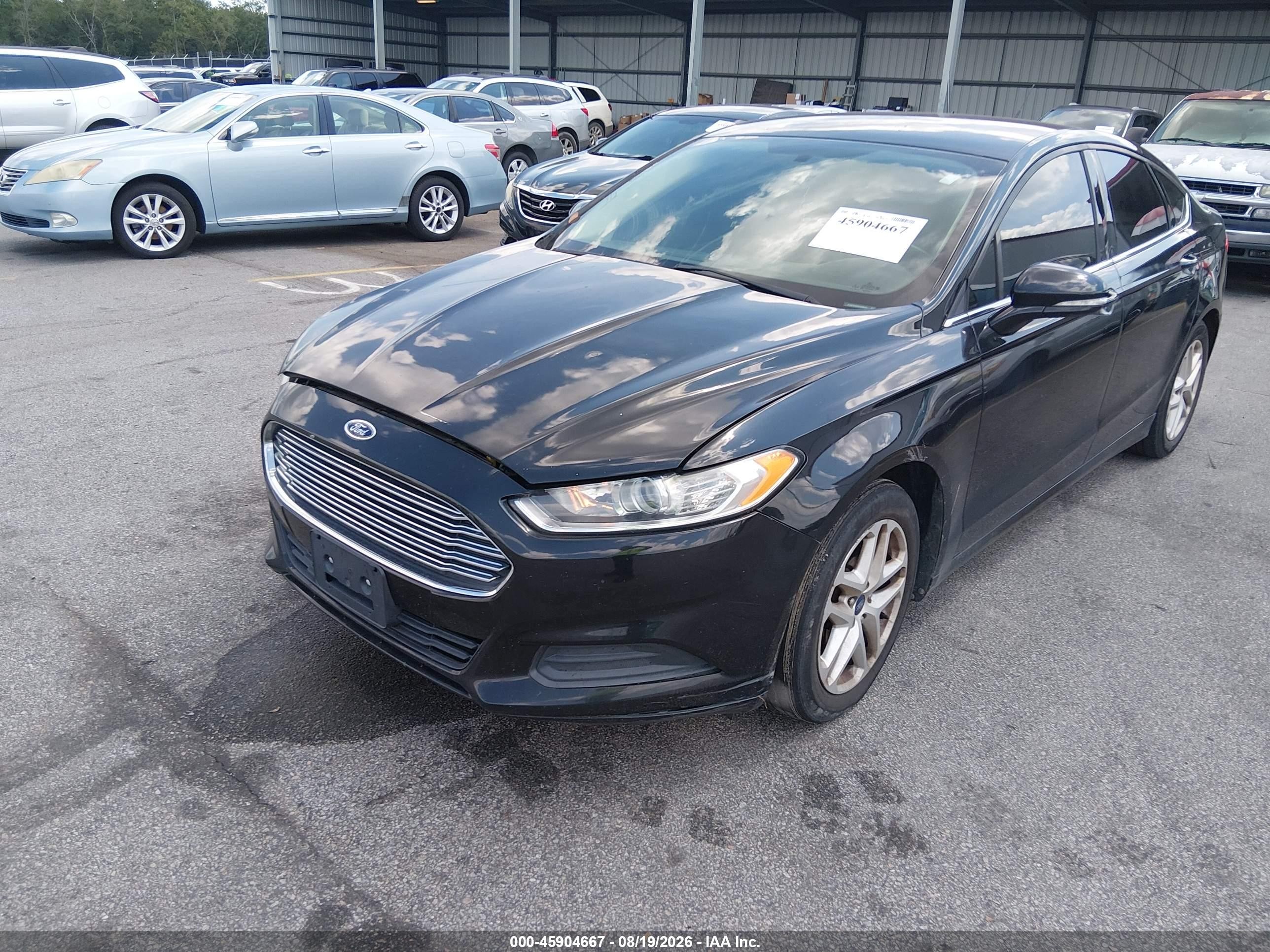 2014 Ford Fusion Se Black vin: 1FA6P0HD6E5400481