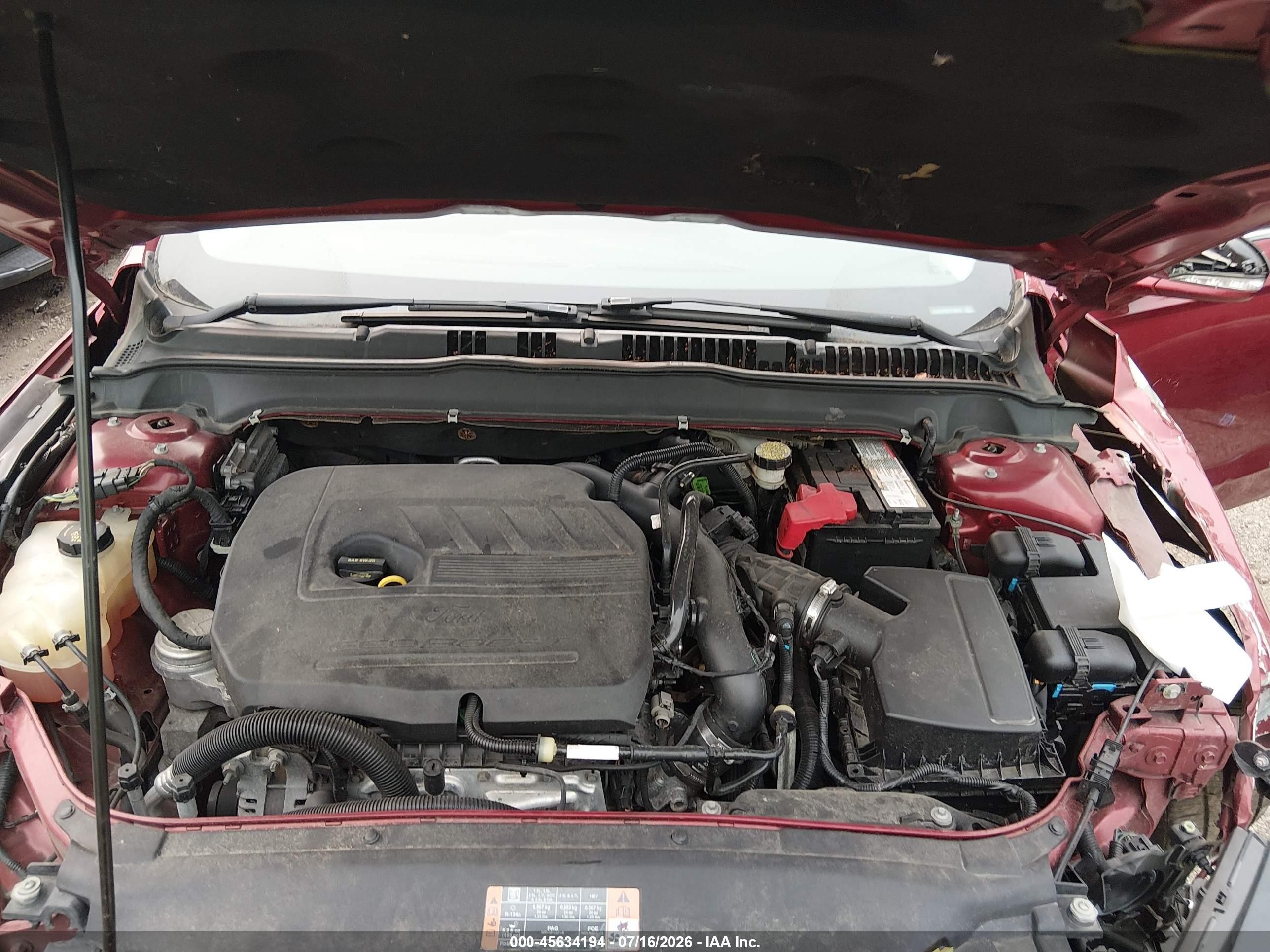 2015 Ford Fusion Se Красный vin: 1FA6P0HD6F5100652