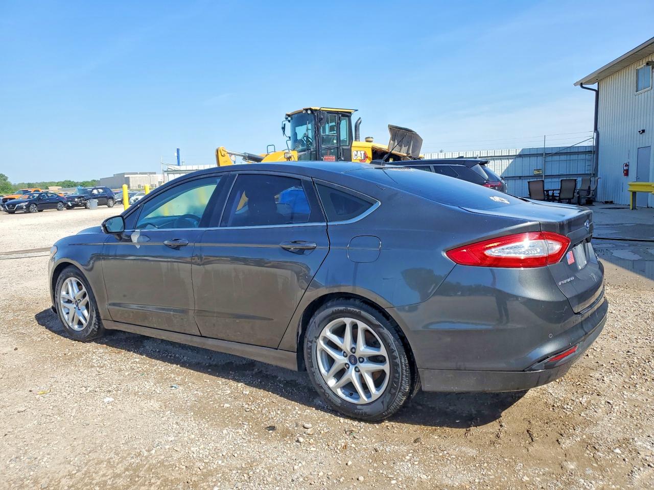 2015 Ford Fusion Se Gray vin: 1FA6P0HD6F5113336