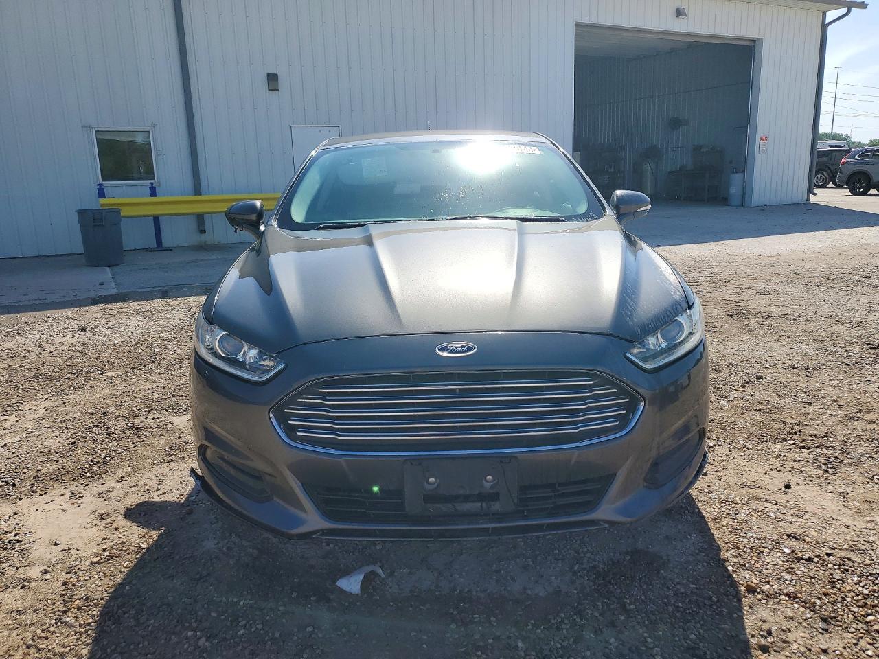 2015 Ford Fusion Se Gray vin: 1FA6P0HD6F5113336