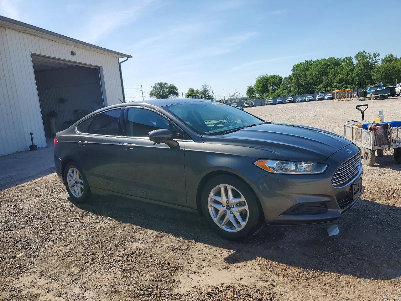 2015 Ford Fusion Se Gray vin: 1FA6P0HD6F5113336