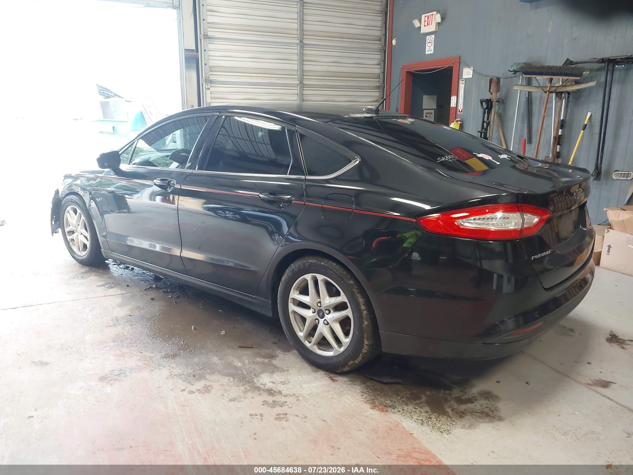 2015 Ford Fusion Se Black vin: 1FA6P0HD6F5129097