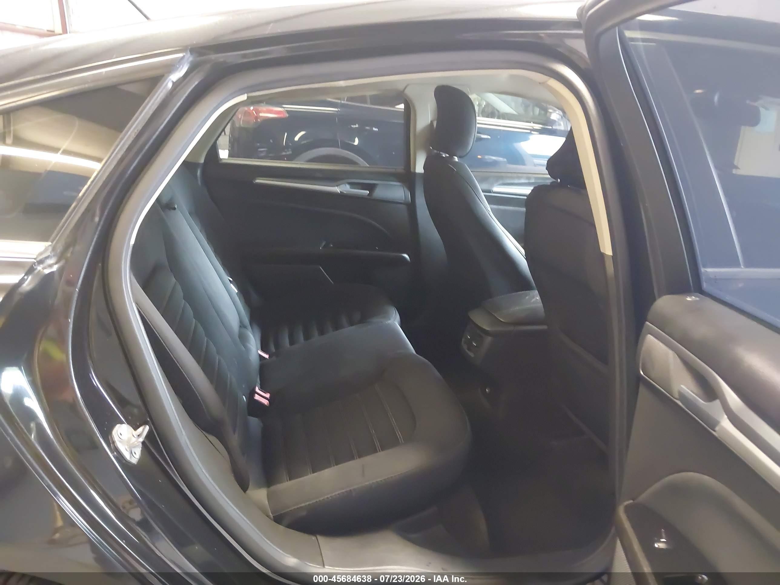 2015 Ford Fusion Se Black vin: 1FA6P0HD6F5129097