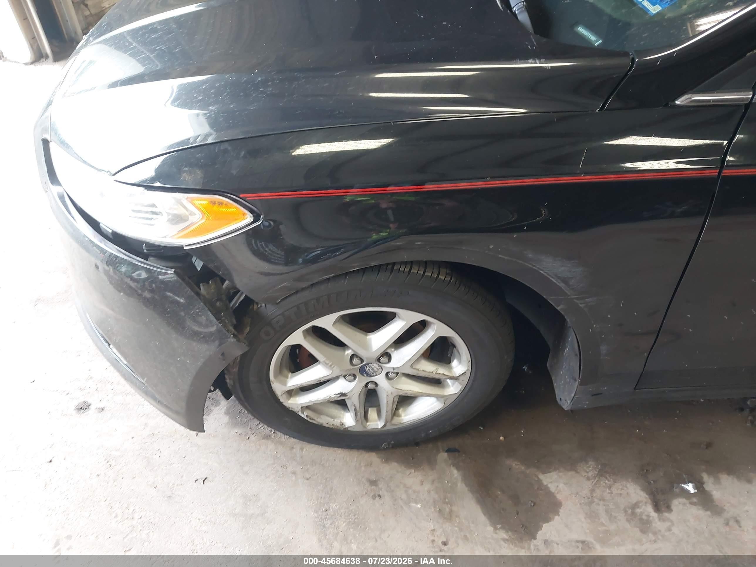 2015 Ford Fusion Se Black vin: 1FA6P0HD6F5129097