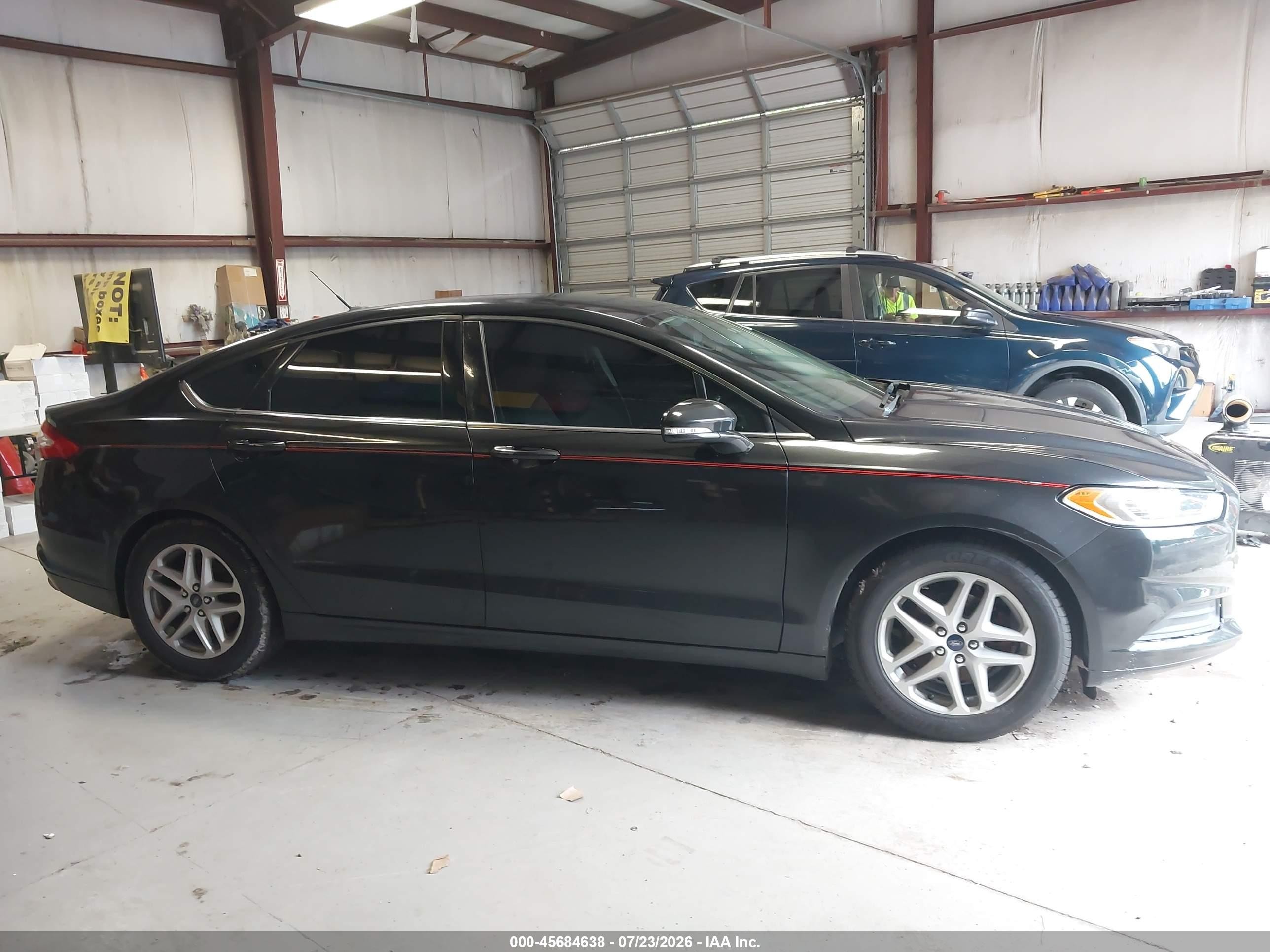 2015 Ford Fusion Se Black vin: 1FA6P0HD6F5129097