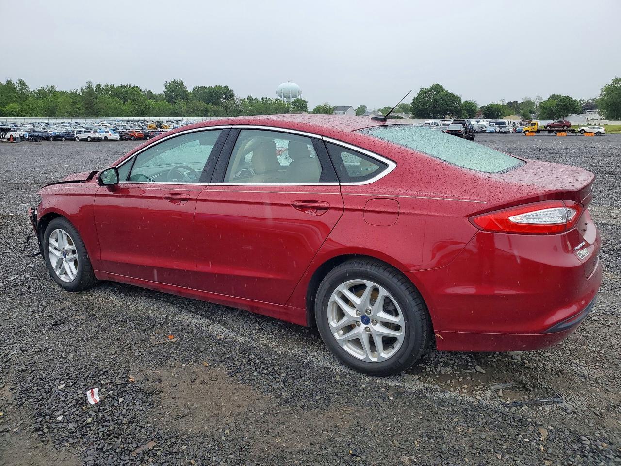 2016 Ford Fusion Se Maroon vin: 1FA6P0HD6G5117159