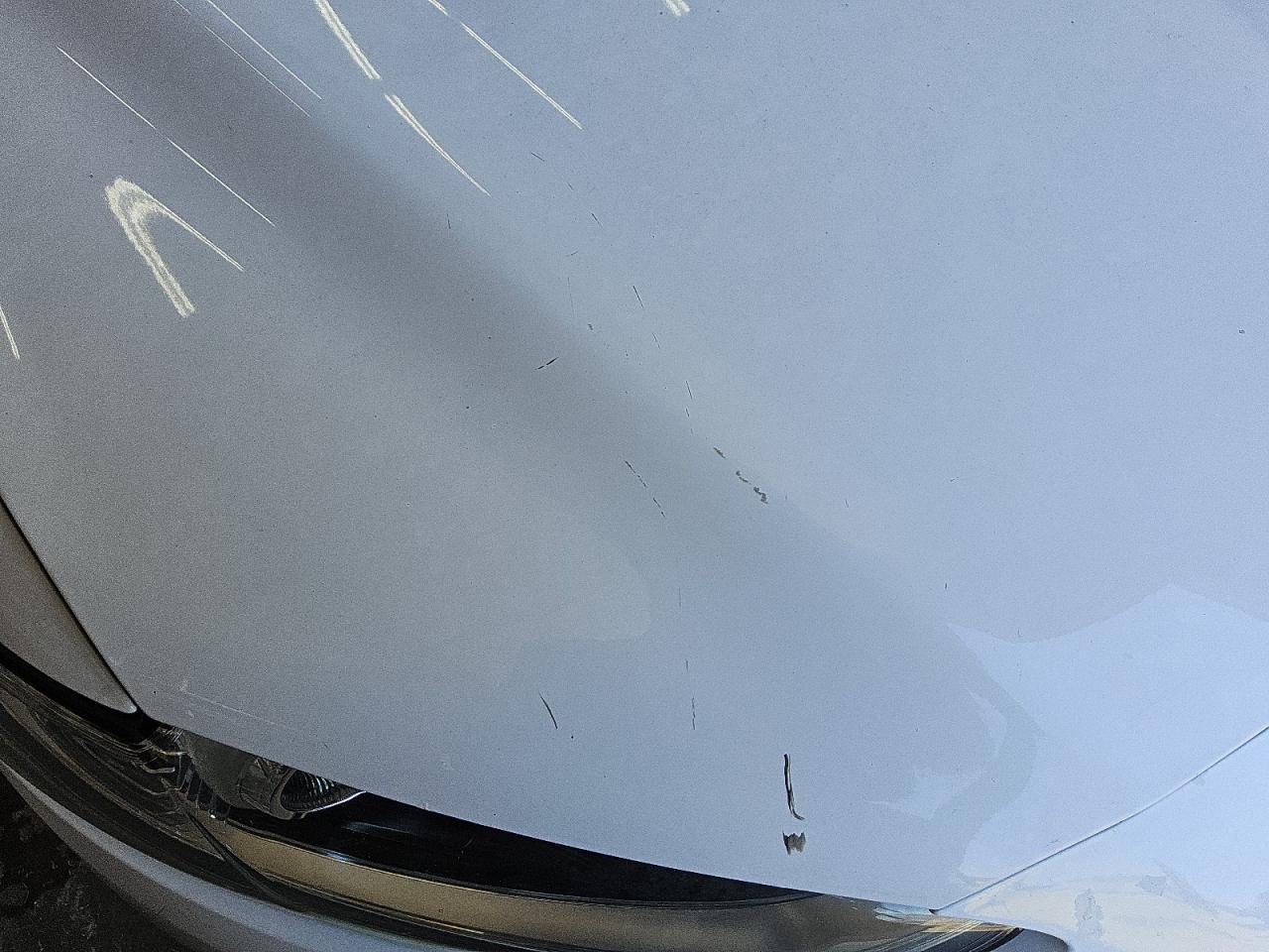 2016 Ford Fusion Se White vin: 1FA6P0HD6G5121115 Damage: Hood, Light Scratch, 5 To 6 Inches