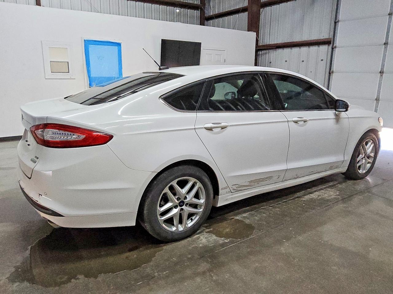 2016 Ford Fusion Se White vin: 1FA6P0HD6G5121115