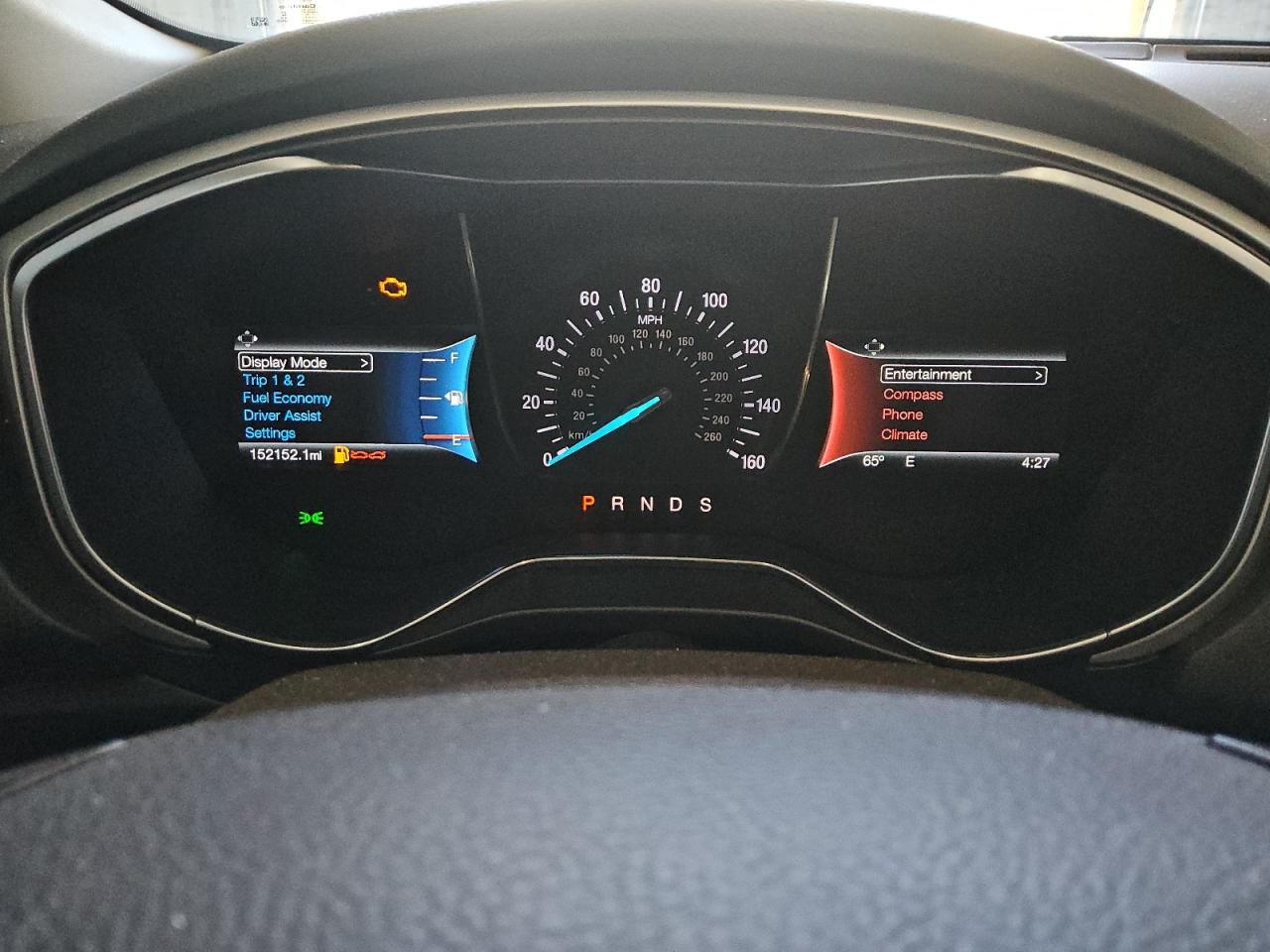 2016 Ford Fusion Se White vin: 1FA6P0HD6G5121115 Damage: Warning Light - Engine, On, Unacceptable