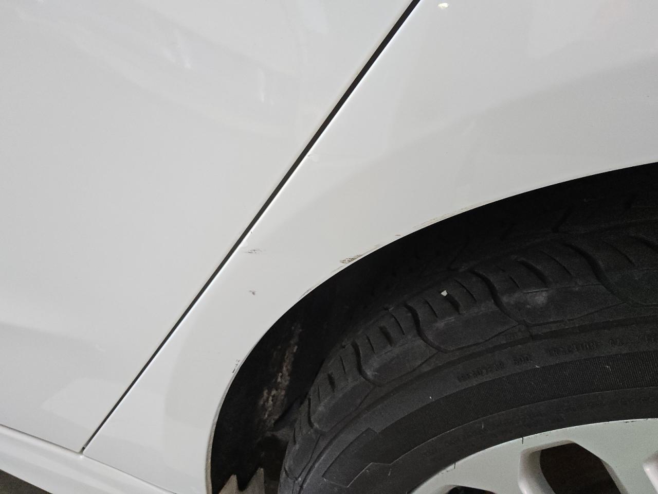 2016 Ford Fusion Se White vin: 1FA6P0HD6G5121115 Damage: Left Qtr Panel, Dent(S) W/ Paint Dmg, 1 To 2 Inches