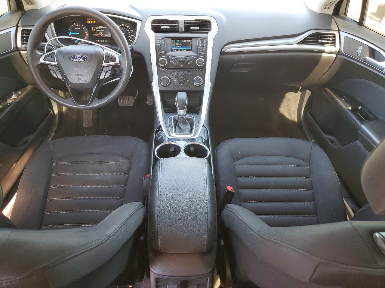 2014 Ford Fusion Se Silver vin: 1FA6P0HD7E5351548