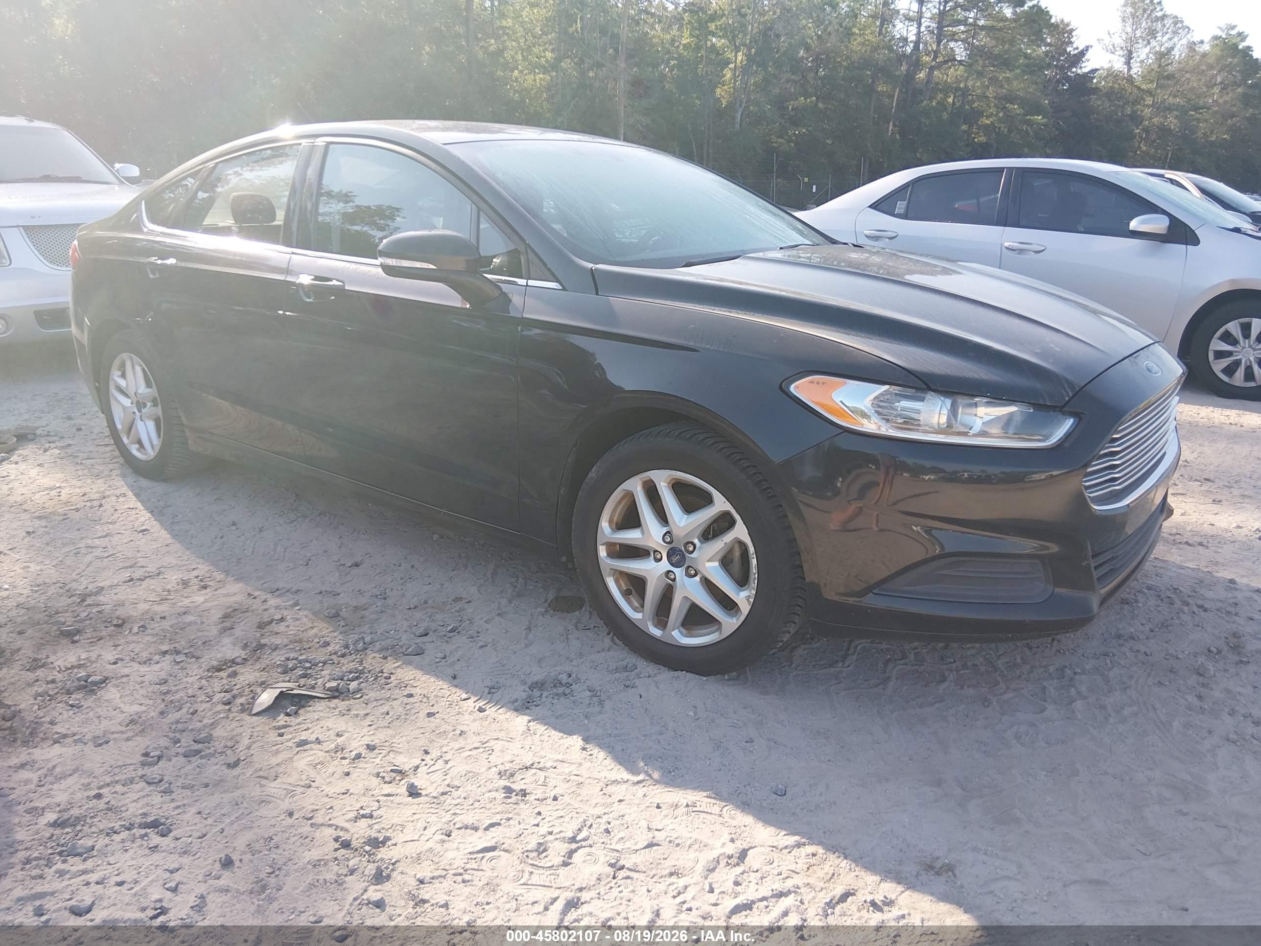 2014 Ford Fusion Se Black vin: 1FA6P0HD7E5378085