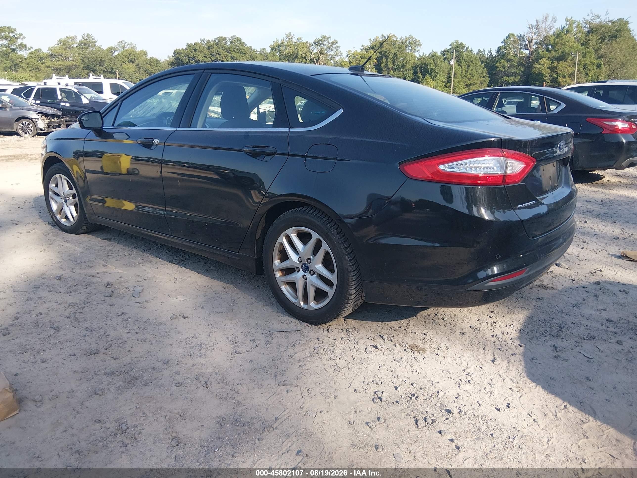 2014 Ford Fusion Se Black vin: 1FA6P0HD7E5378085