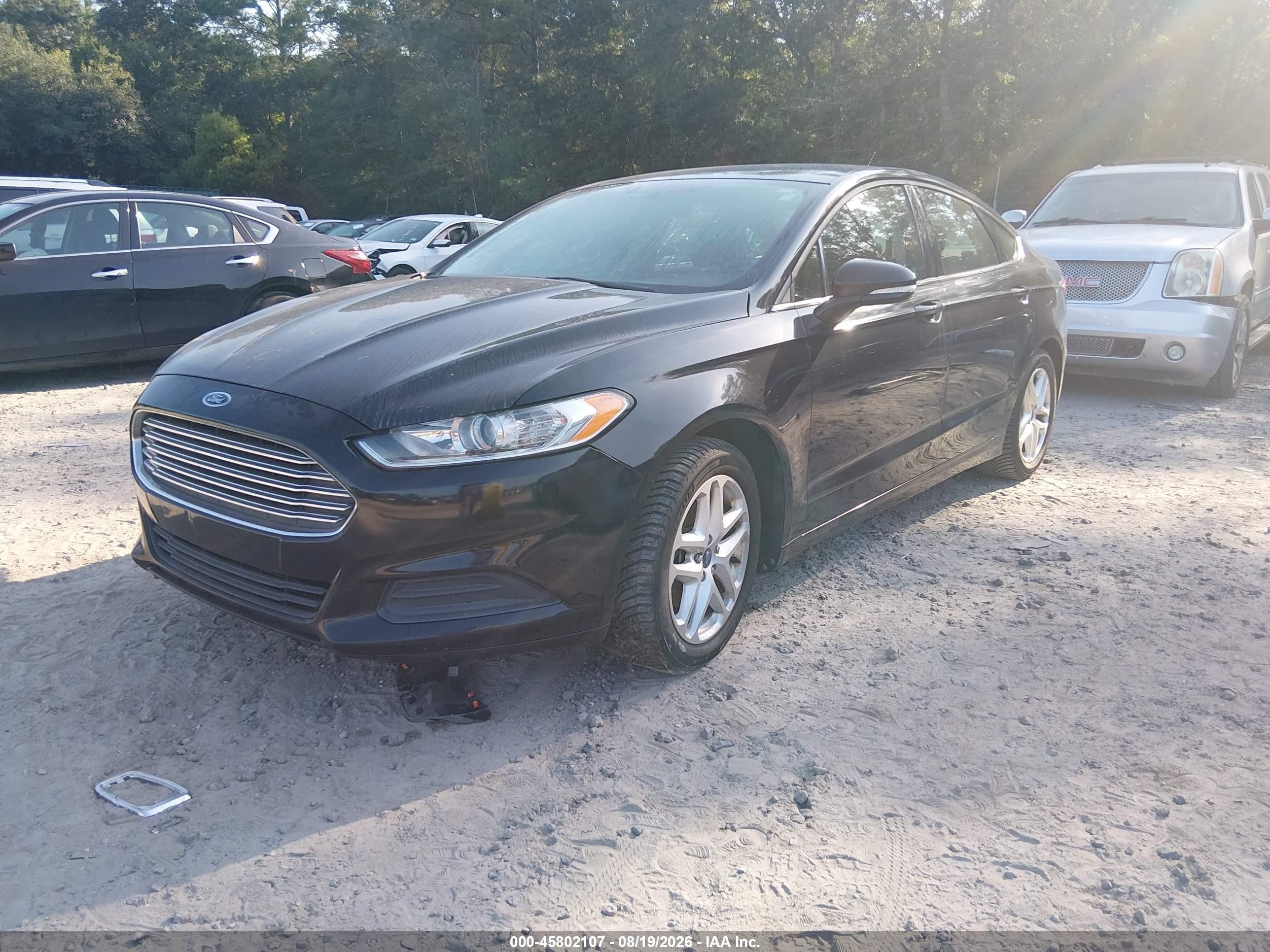 2014 Ford Fusion Se Black vin: 1FA6P0HD7E5378085