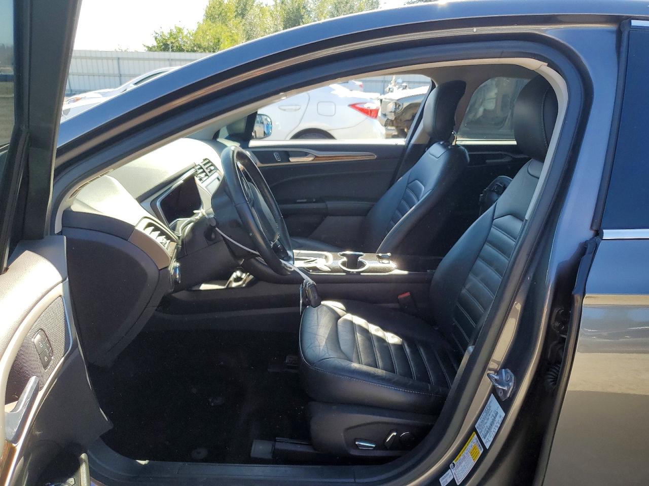 2014 Ford Fusion Se Gray vin: 1FA6P0HD7E5387174