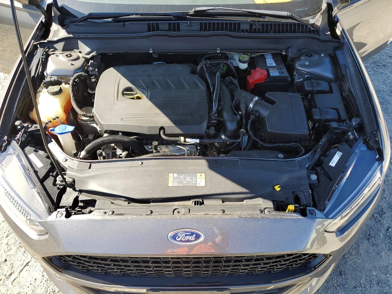 2014 Ford Fusion Se Gray vin: 1FA6P0HD7E5387174