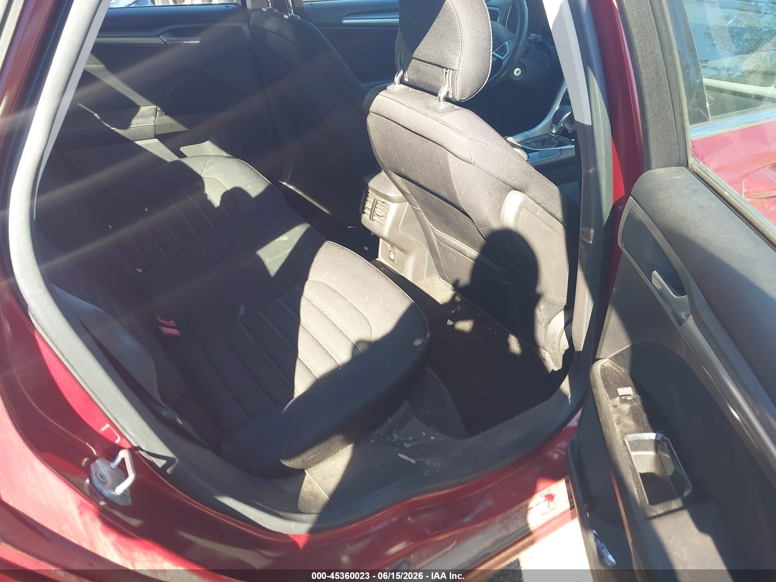 2014 Ford Fusion Se Red vin: 1FA6P0HD7E5395033