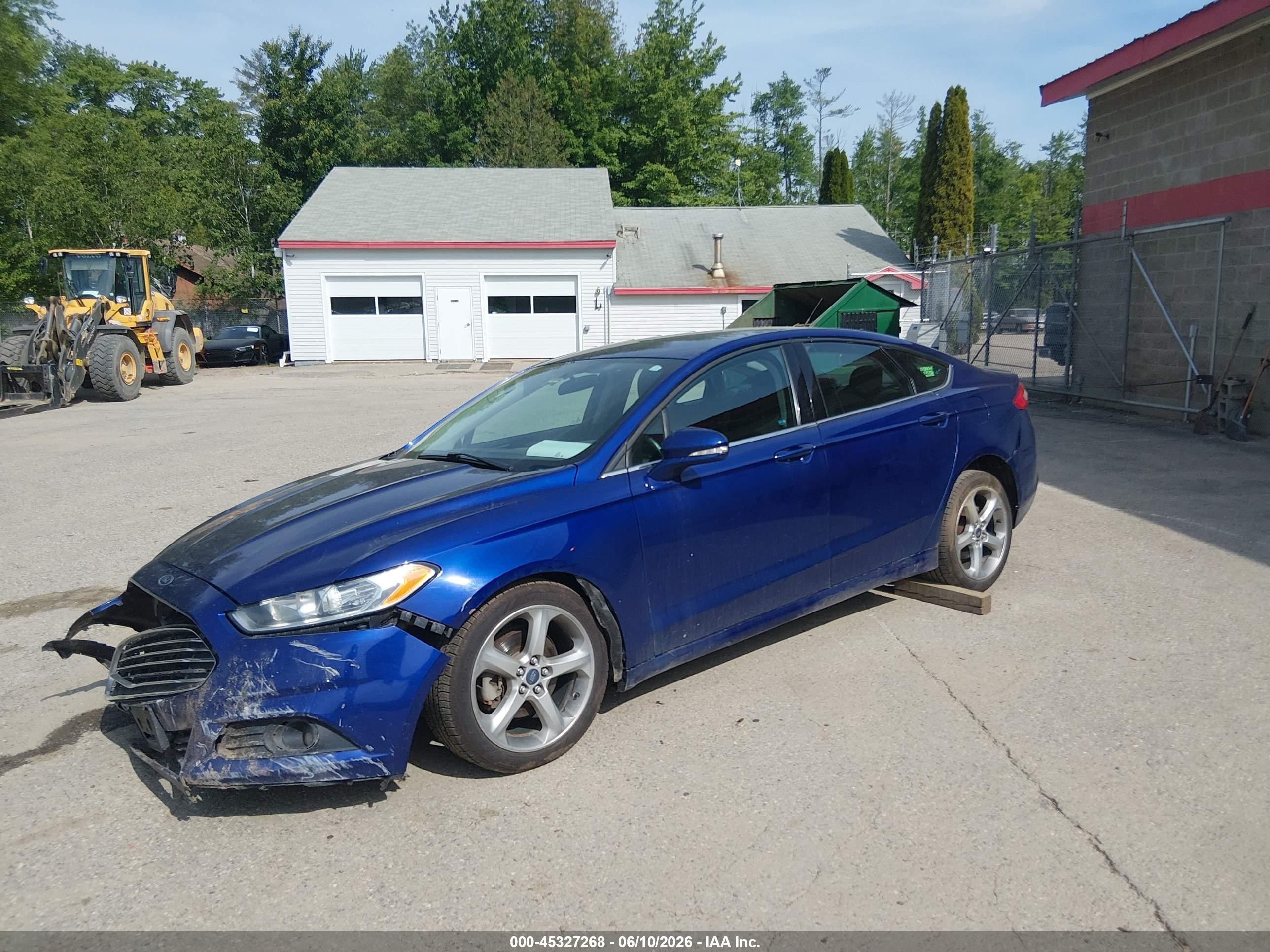 2015 Ford Fusion Se Blue vin: 1FA6P0HD7F5100630