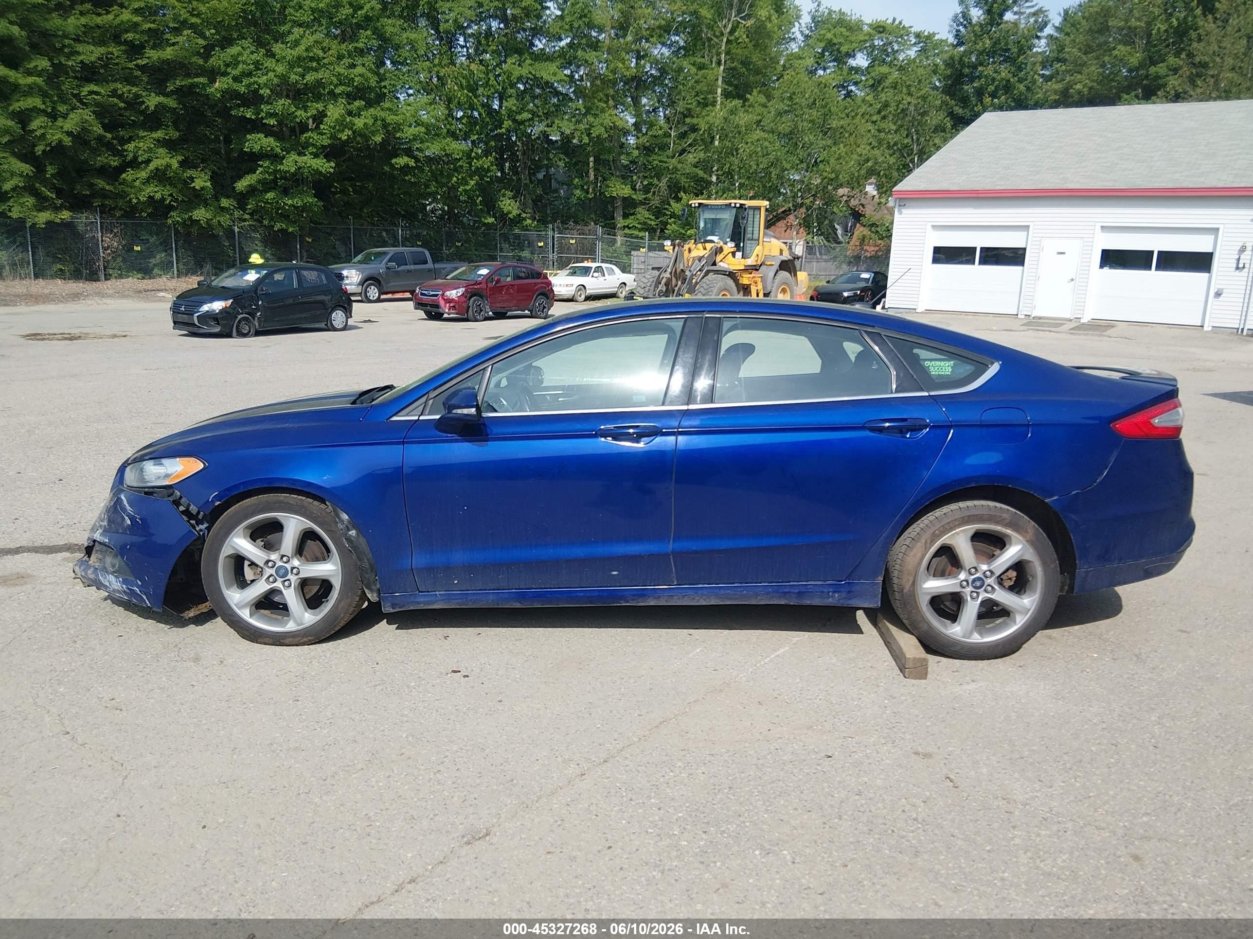 2015 Ford Fusion Se Blue vin: 1FA6P0HD7F5100630
