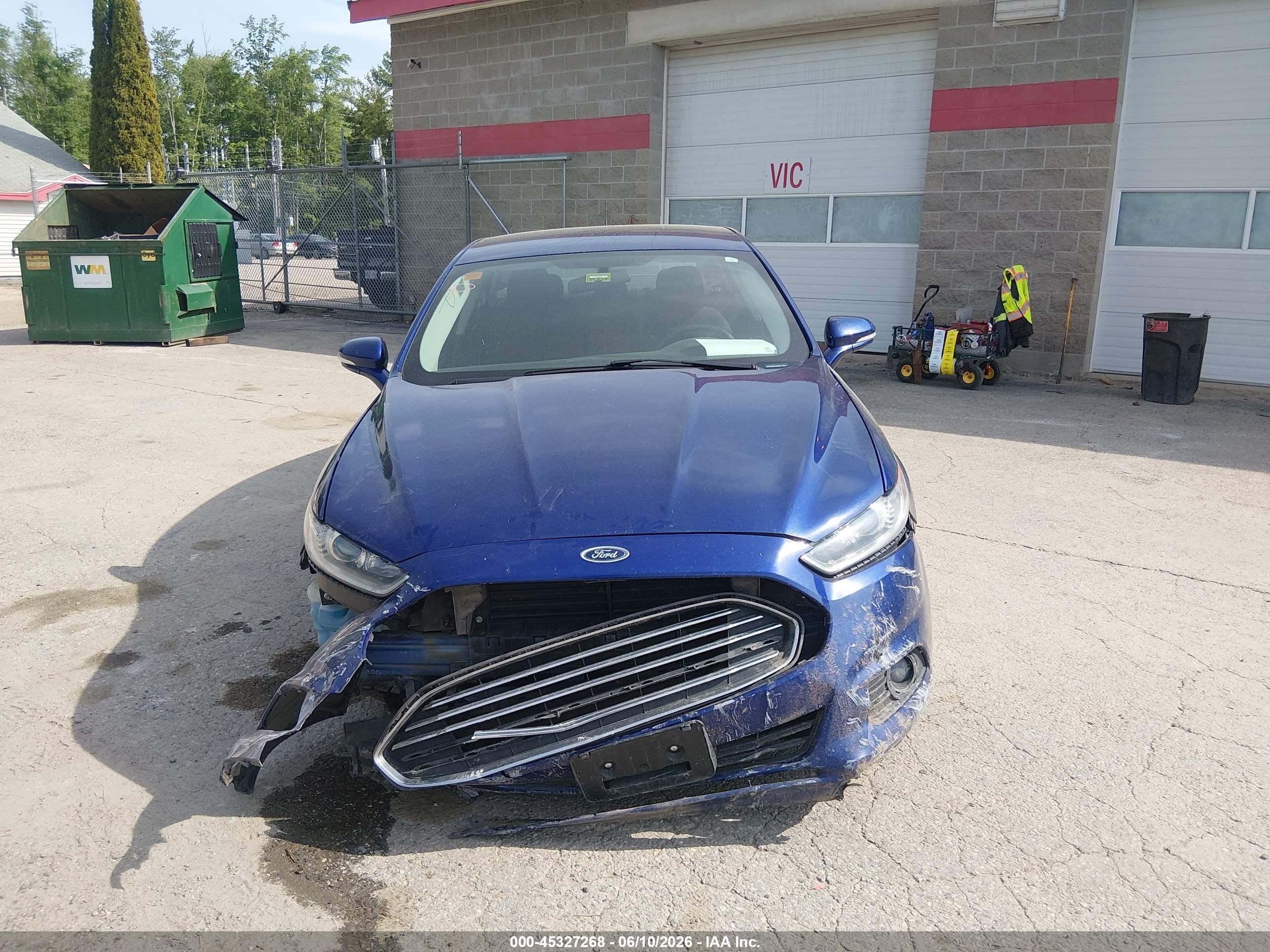 2015 Ford Fusion Se Blue vin: 1FA6P0HD7F5100630