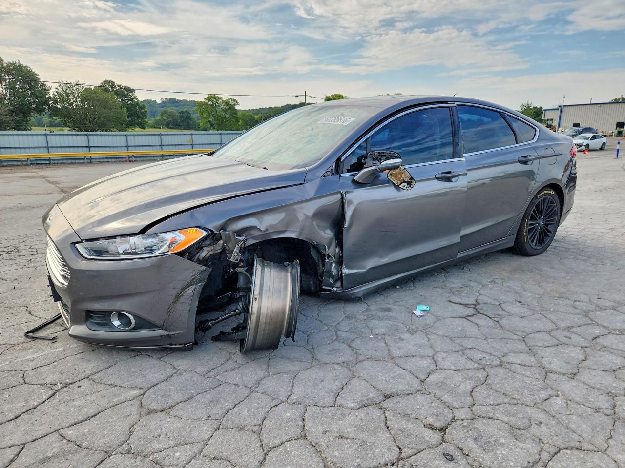 2014 Ford Fusion Se Gray vin: 1FA6P0HD8E5369699