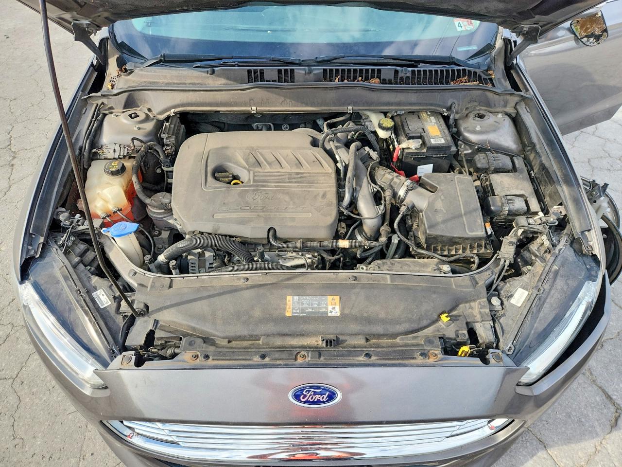 2014 Ford Fusion Se Gray vin: 1FA6P0HD8E5369699