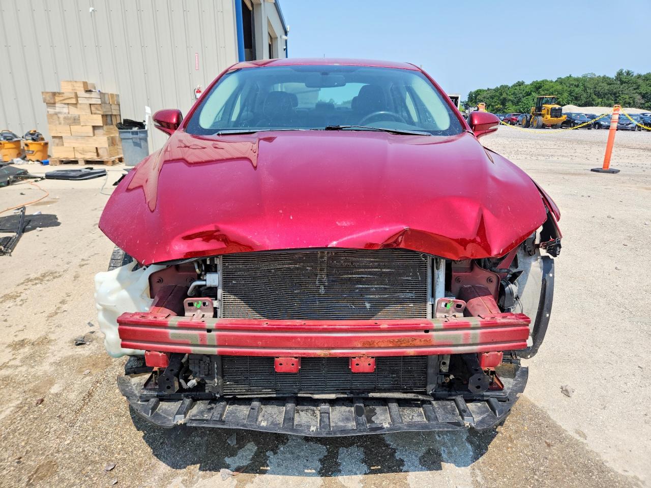2014 Ford Fusion Se Red vin: 1FA6P0HD8E5380704