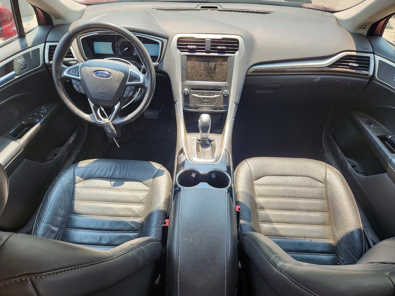 2014 Ford Fusion Se Red vin: 1FA6P0HD8E5380704