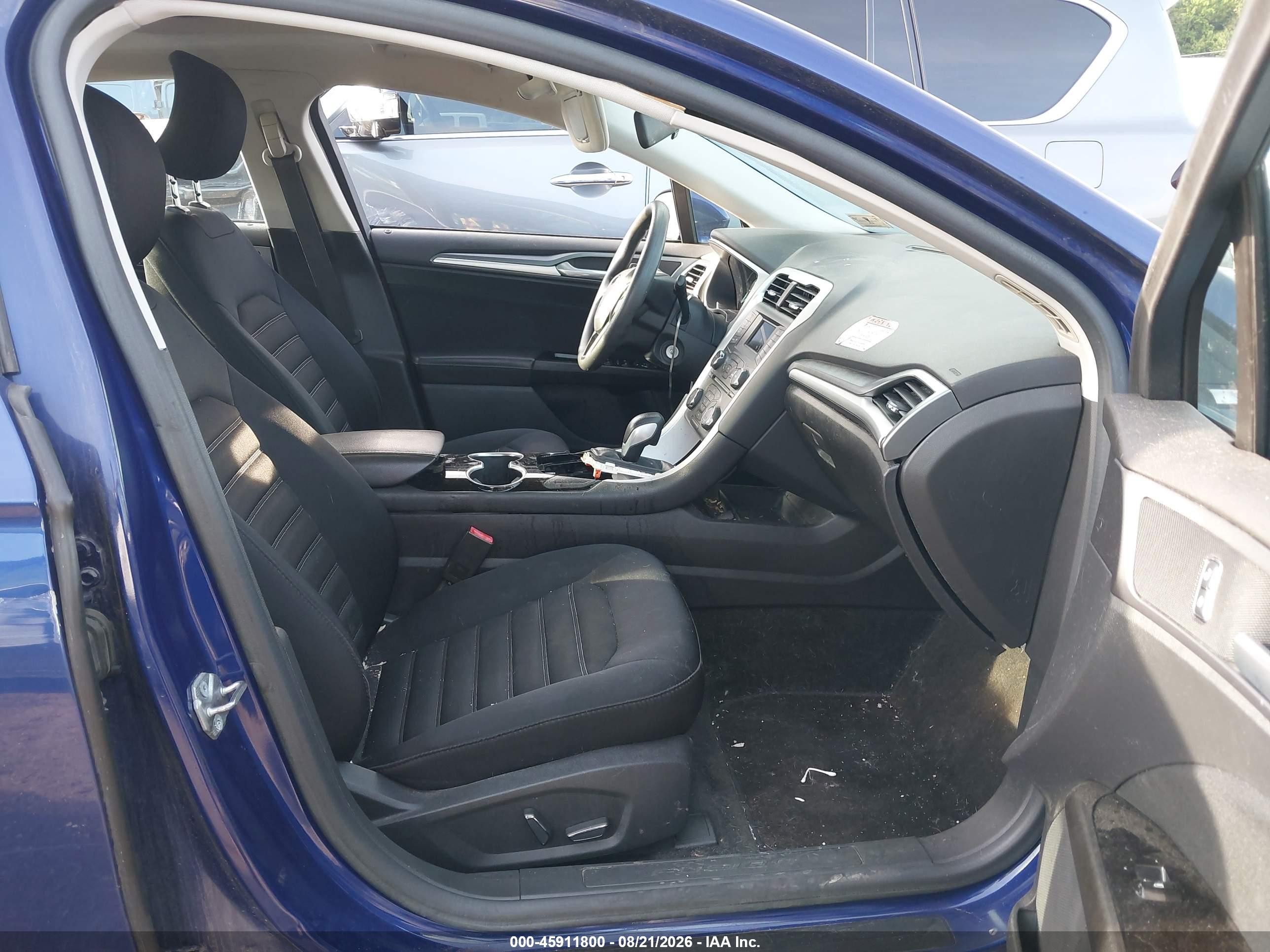 2015 Ford Fusion Se Синий vin: 1FA6P0HD8F5108672