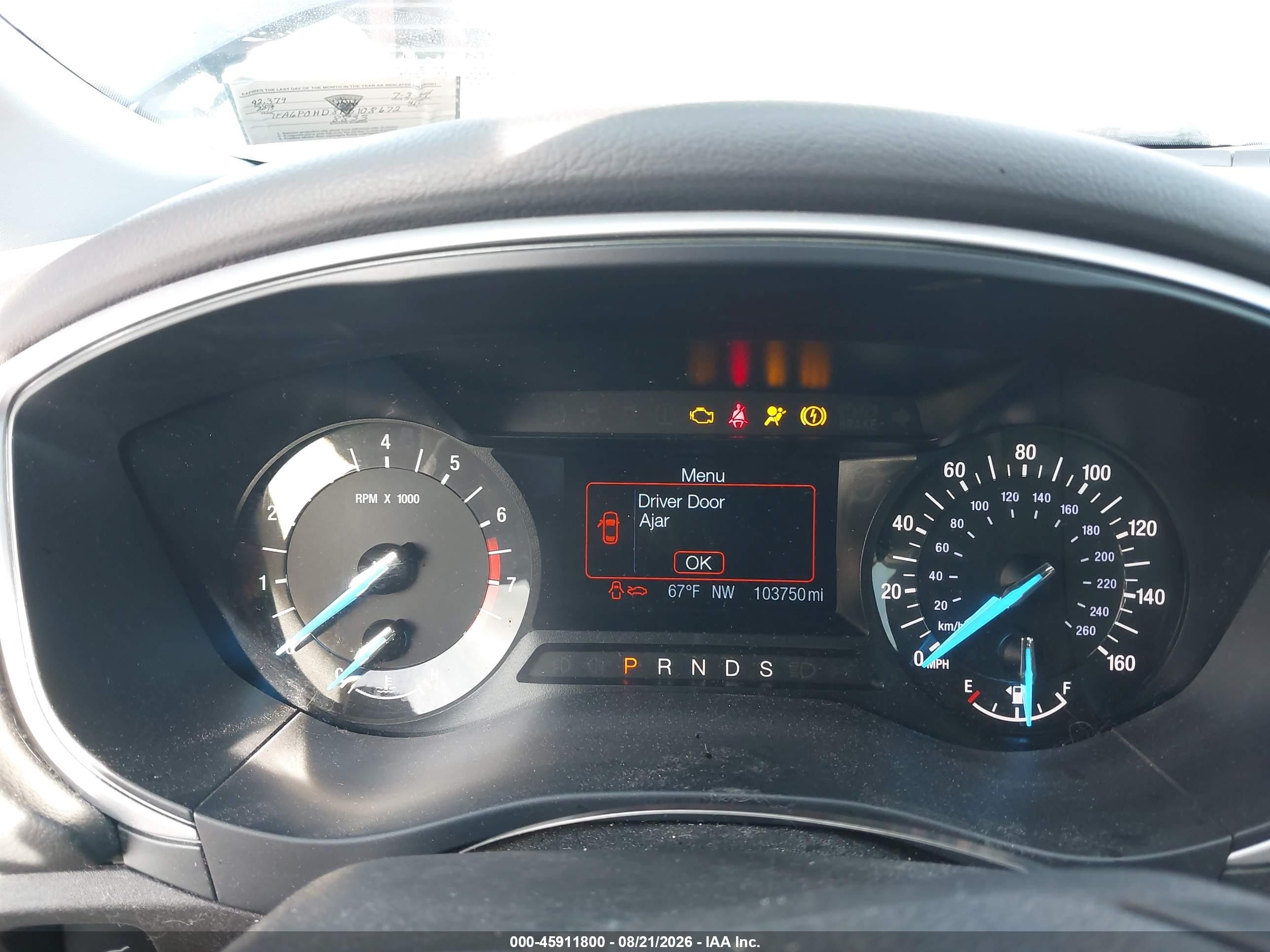 2015 Ford Fusion Se Синий vin: 1FA6P0HD8F5108672
