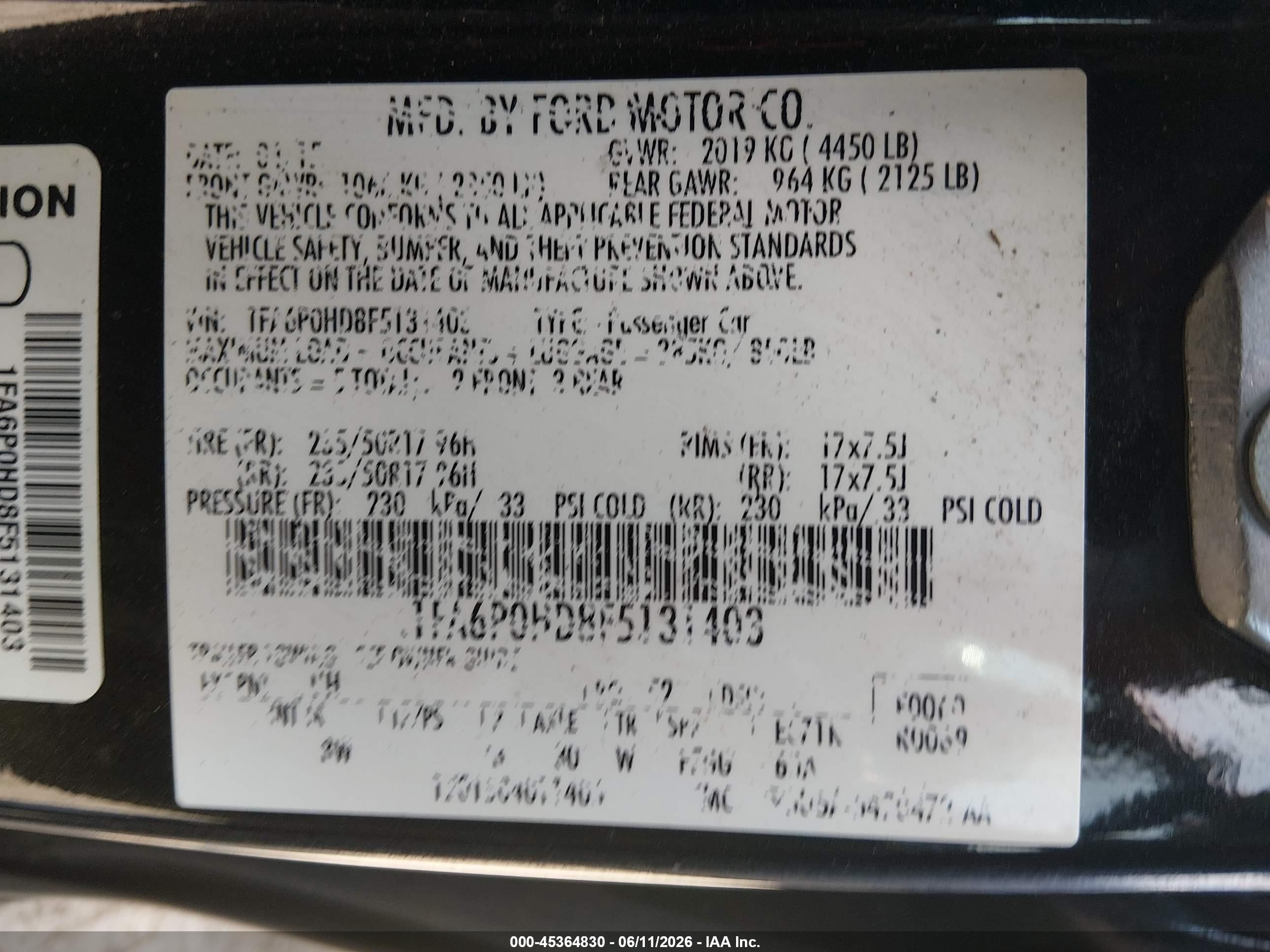2015 Ford Fusion Se Black vin: 1FA6P0HD8F5131403
