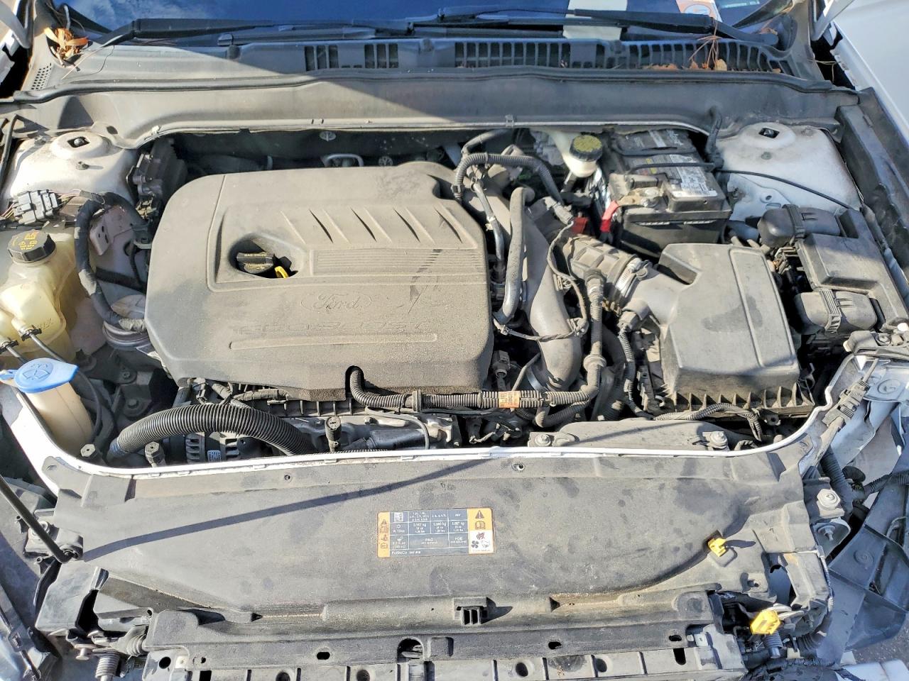2014 Ford Fusion Se White vin: 1FA6P0HD9E5353950