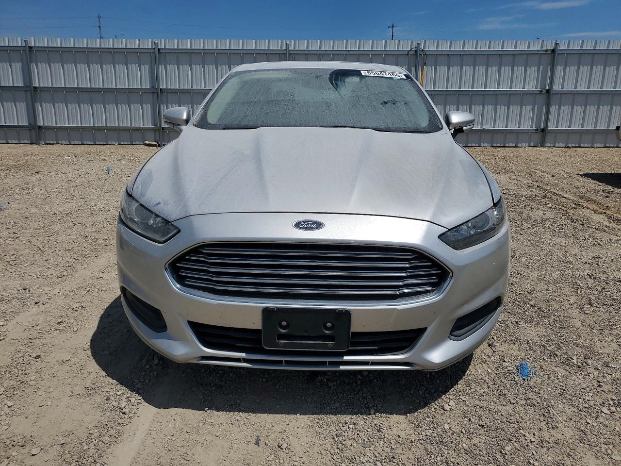 2014 Ford Fusion Se Silver vin: 1FA6P0HD9E5362857