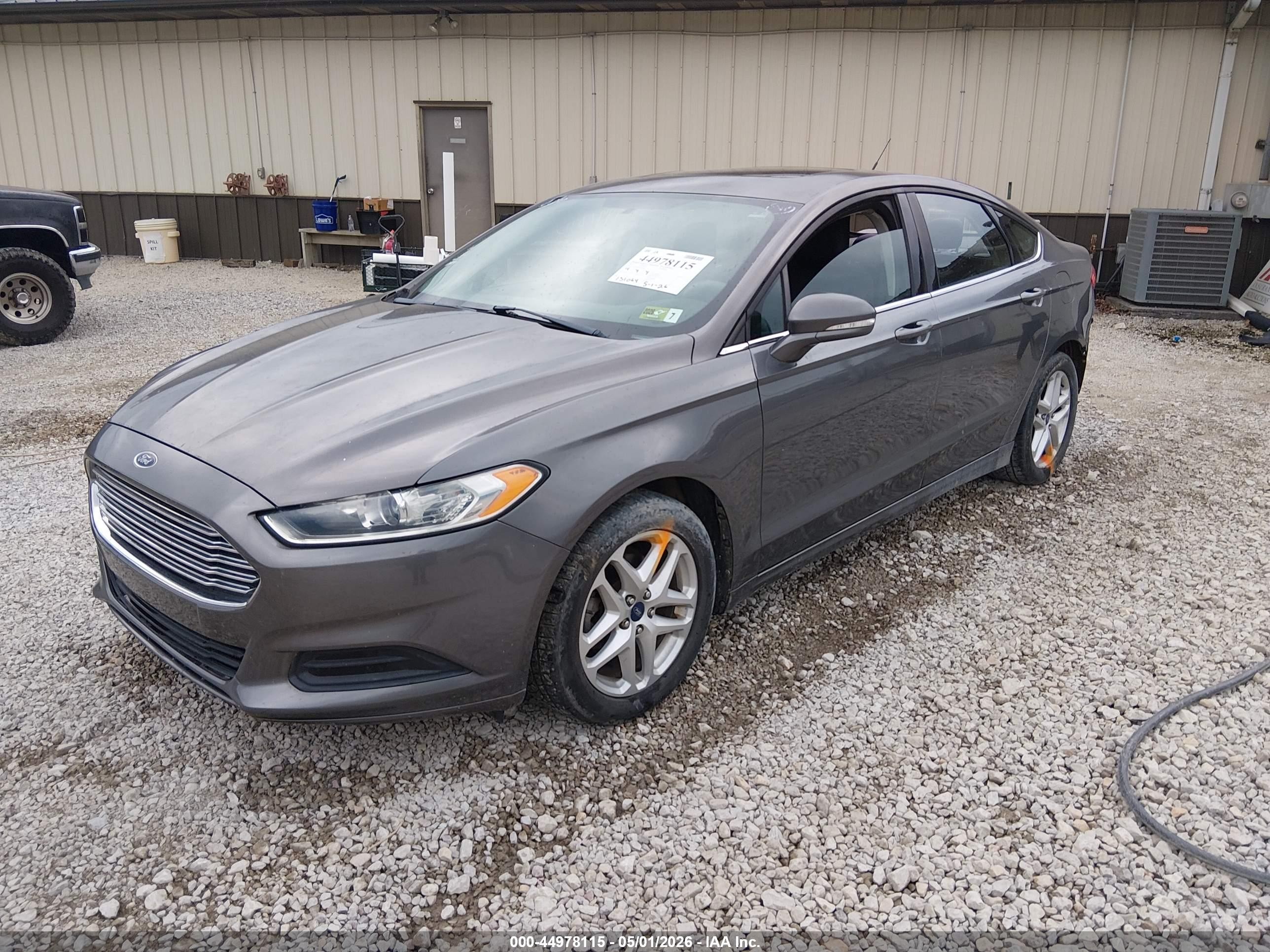 2014 Ford Fusion Se Silver vin: 1FA6P0HD9E5364821