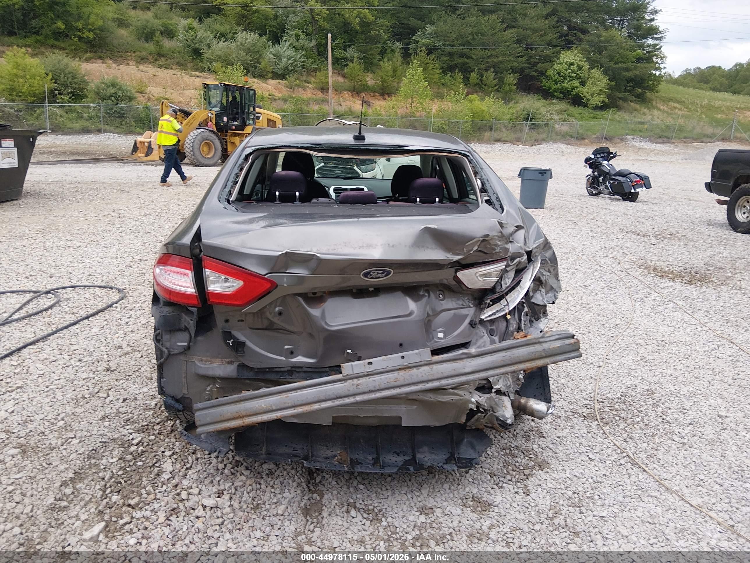 2014 Ford Fusion Se Silver vin: 1FA6P0HD9E5364821